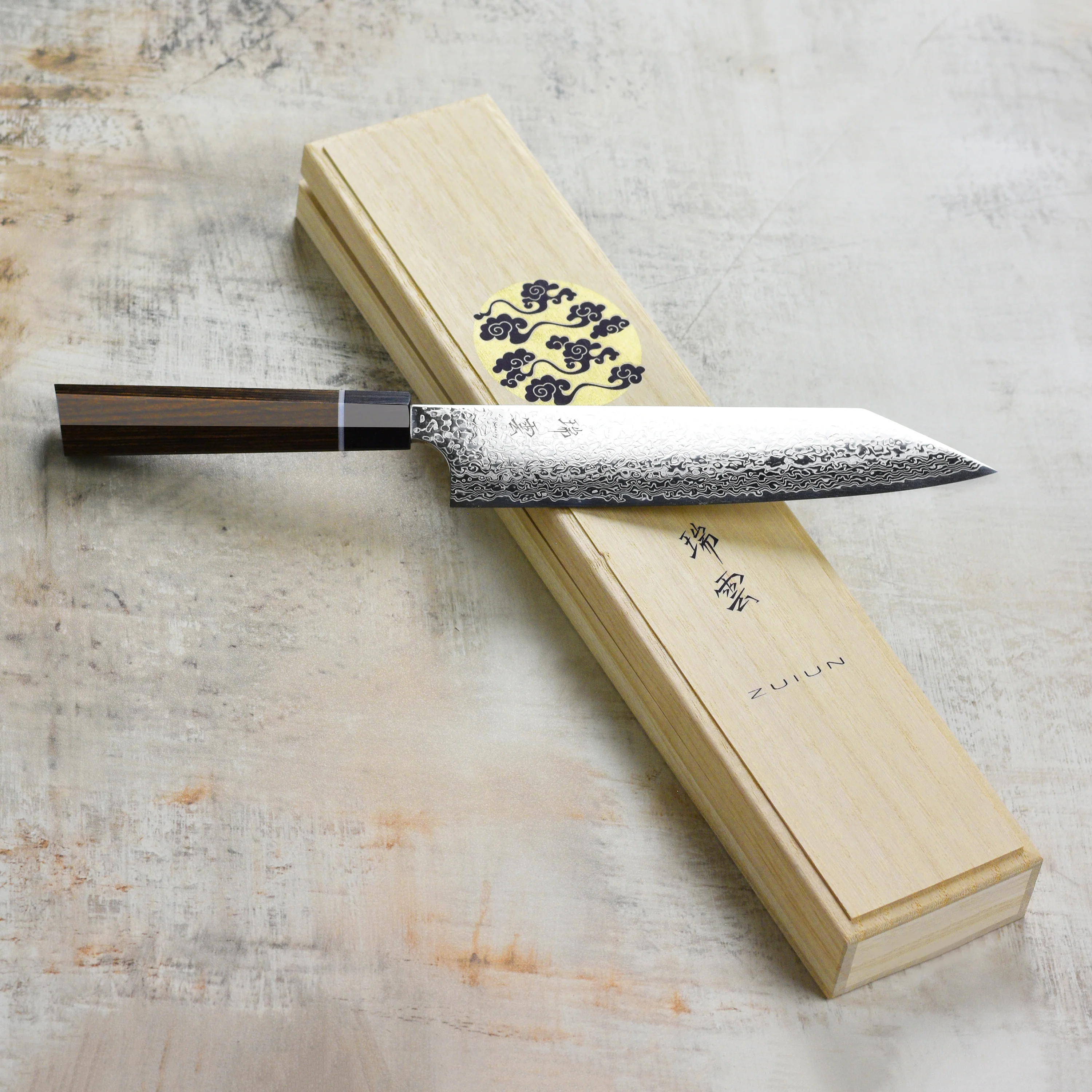 Seki Kanetsugu Zuiun SG2 8.25" Kiritsuke Gyuto - Image 8
