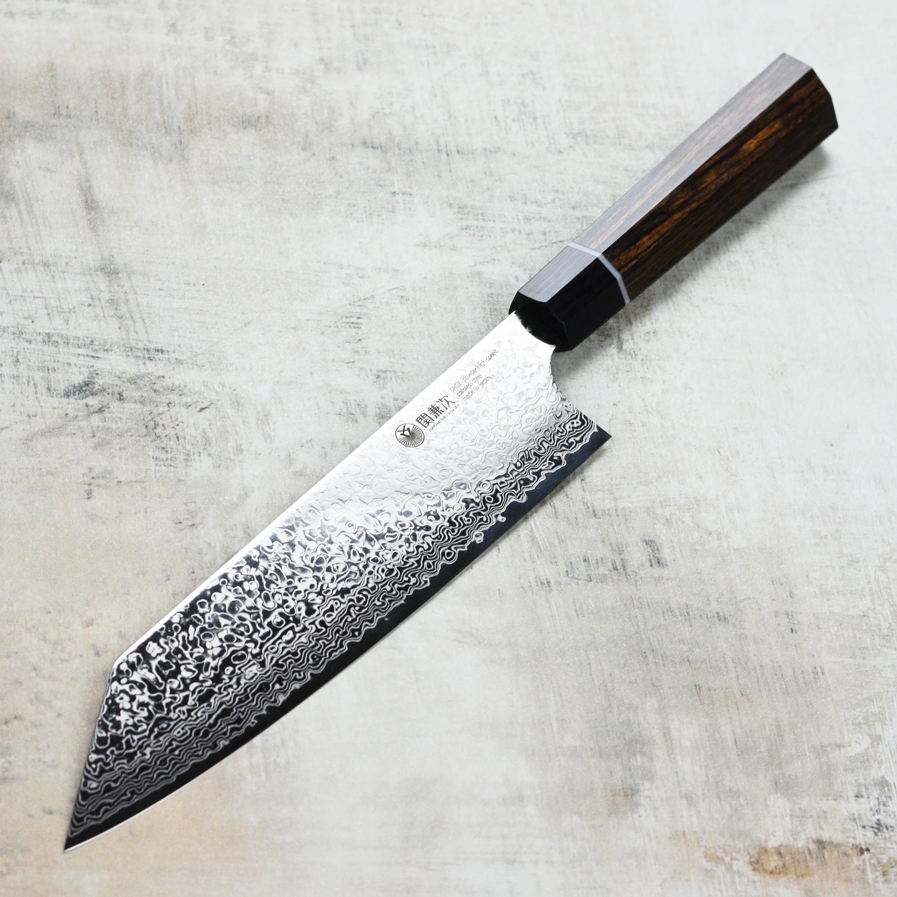 Seki Kanetsugu Zuiun SG2 8.25" Kiritsuke Gyuto - Image 9