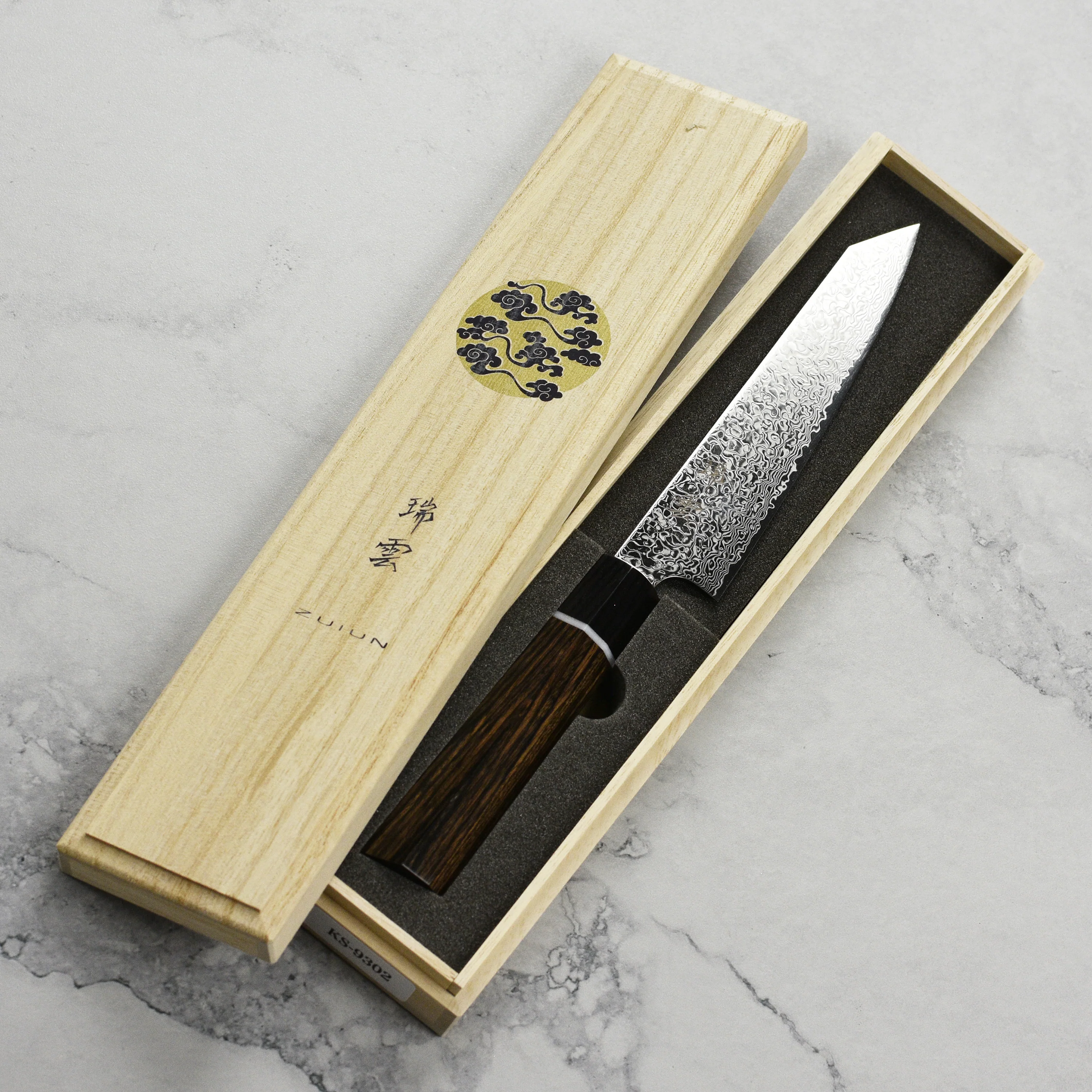 Seki Kanetsugu Zuiun SG2 5.9" Kiritsuke Petty - Image 4