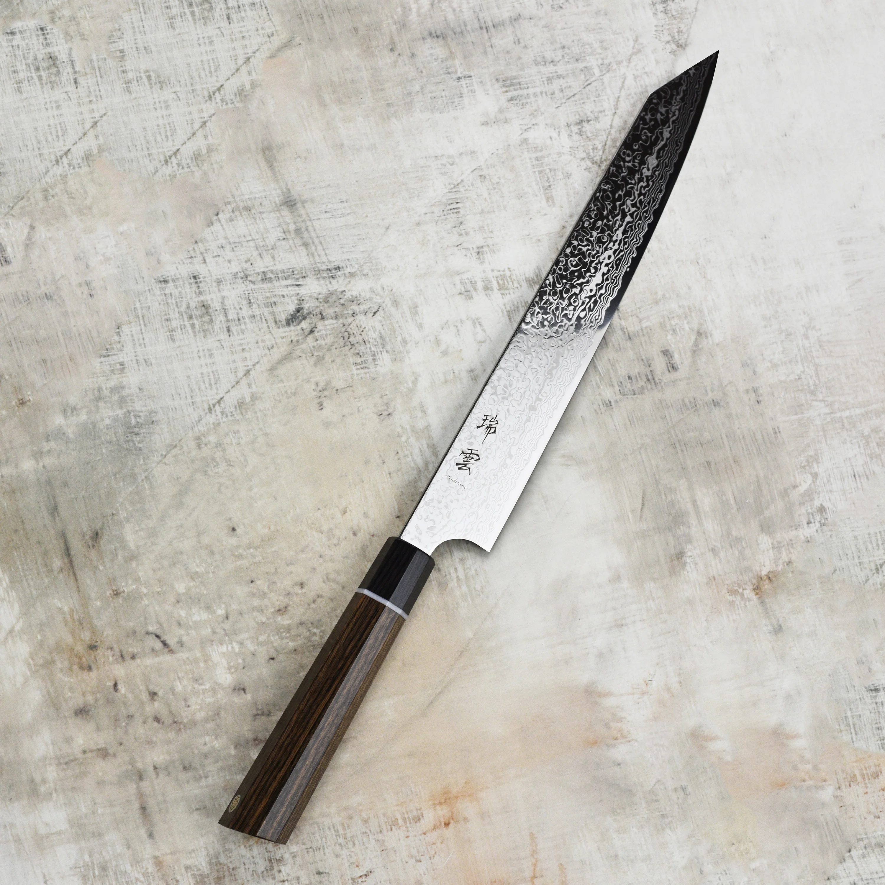 Seki Kanetsugu Zuiun SG2 9.4" Kiritsuke Sujihiki - Image 7