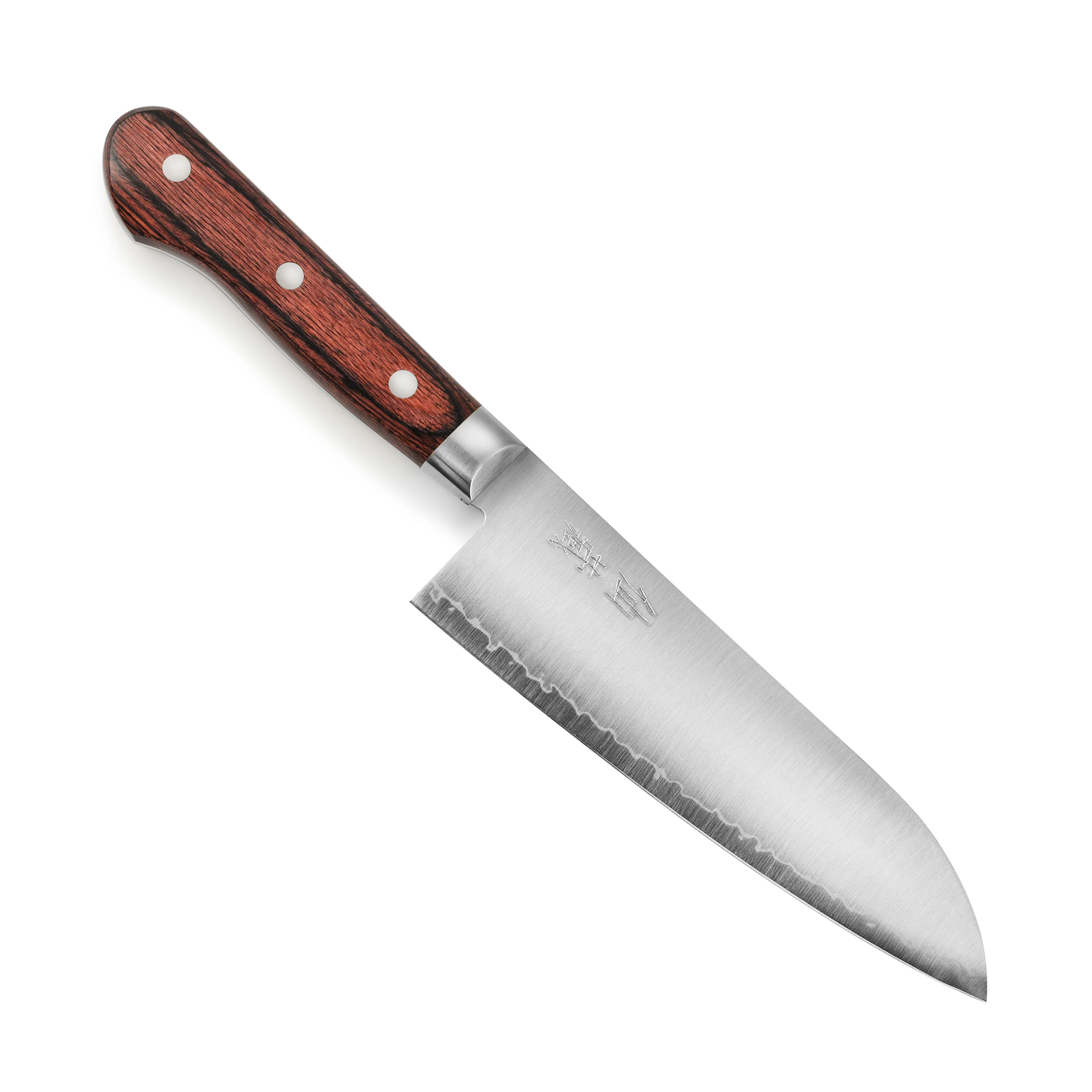 Senzo Clad AUS10 6.5" Santoku Knife - Image 4