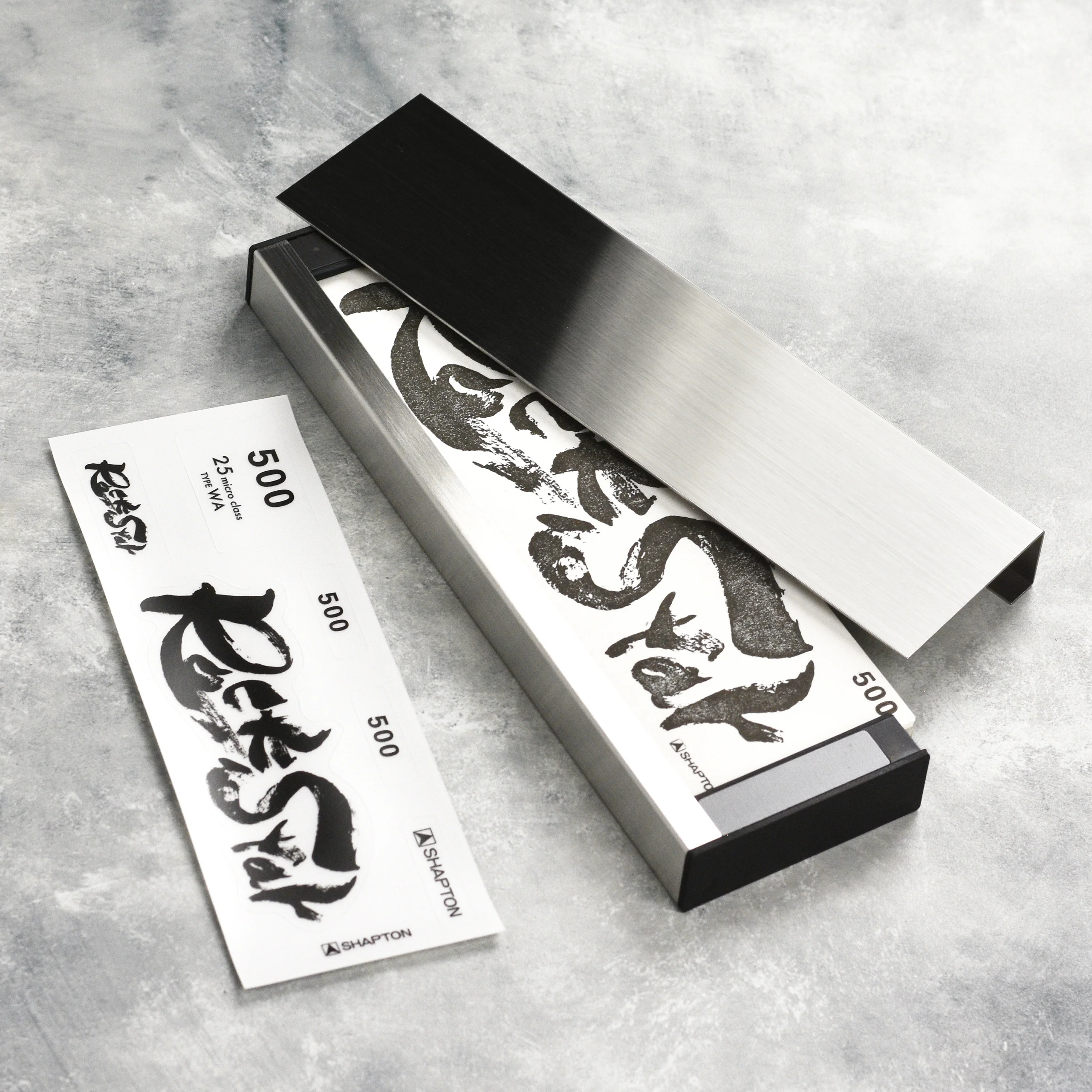 Shapton RockStar 500 Whetstone with Stainless Steel Case - Image 2