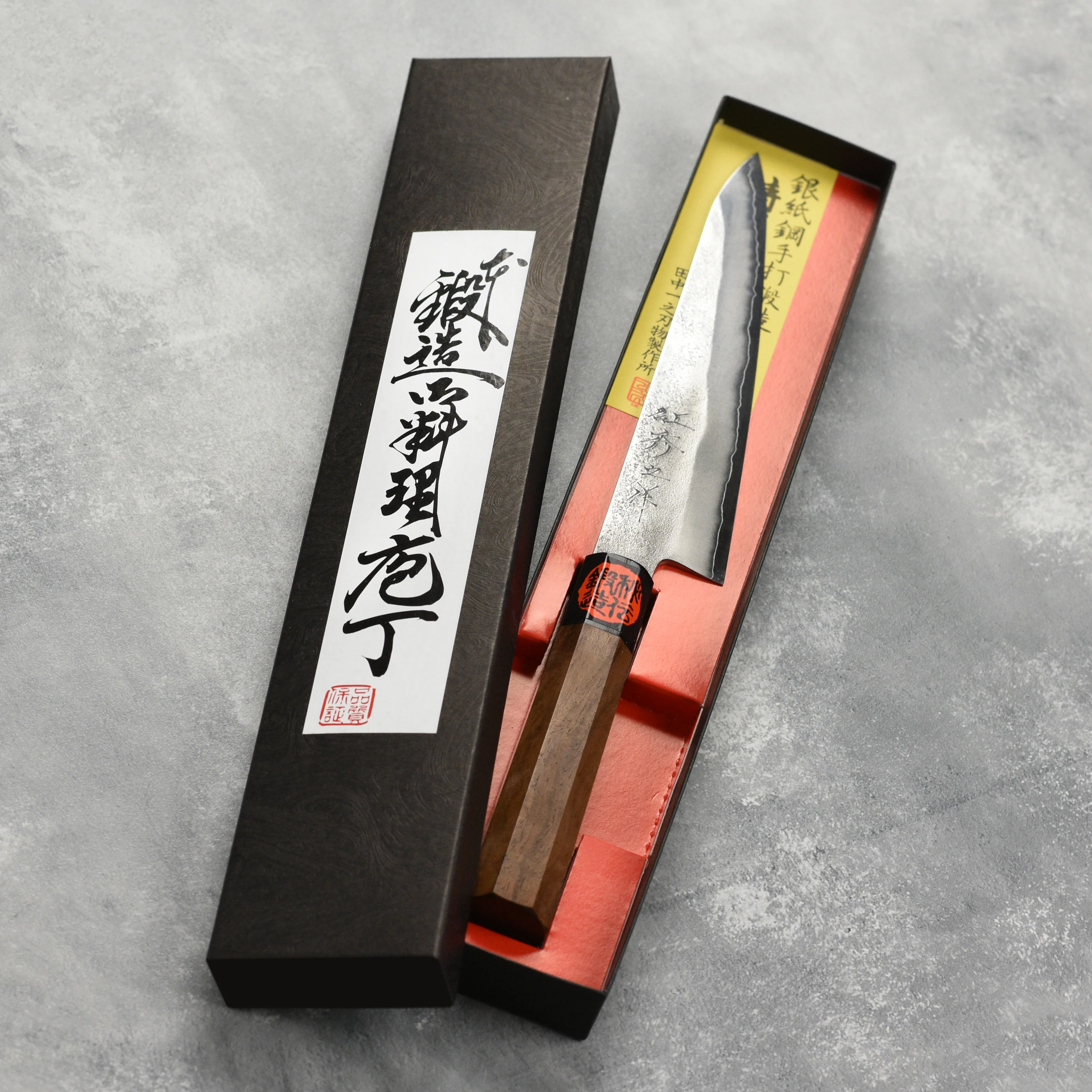 Shigeki Tanaka Ginsan Nashiji 5.9" Petty - Image 3