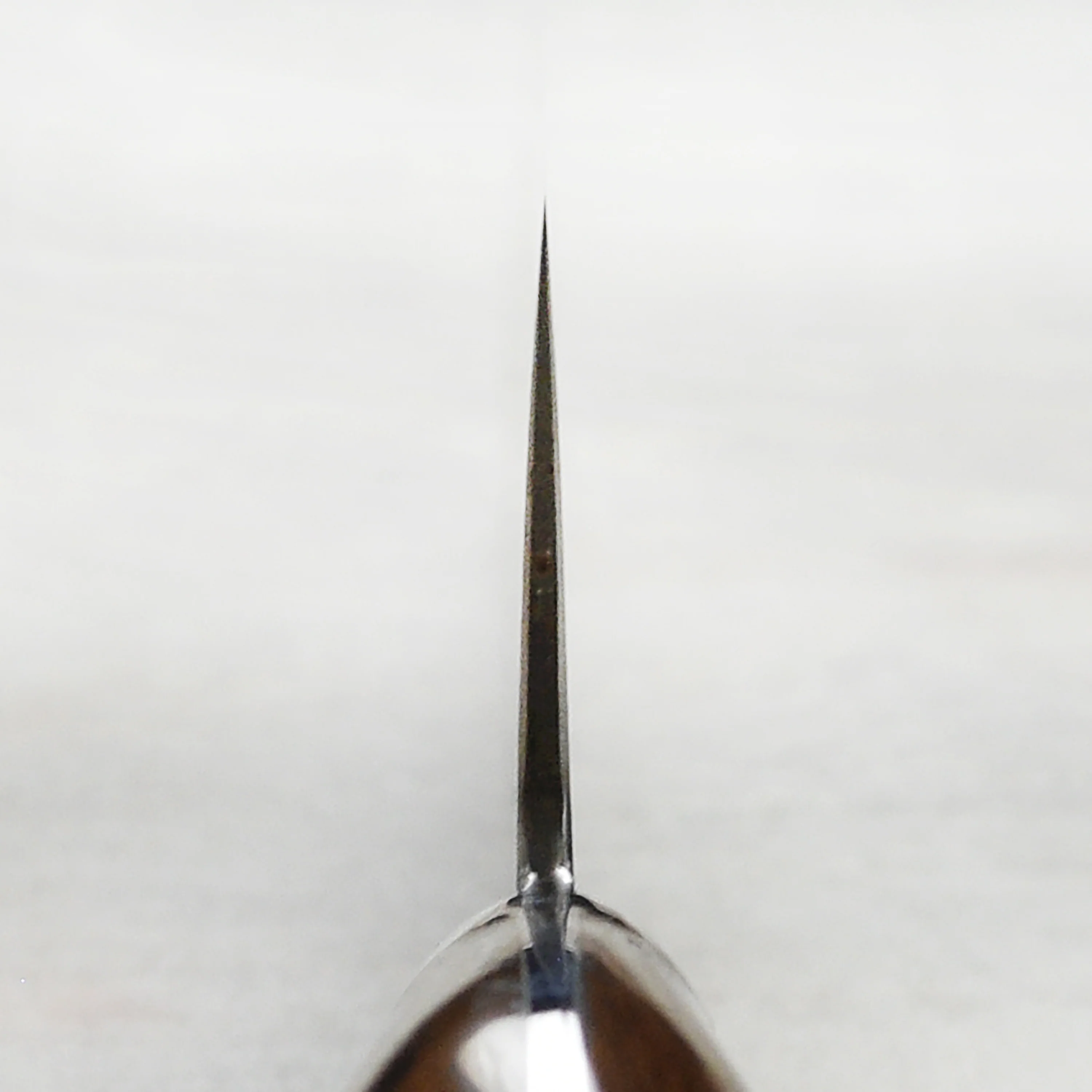Shigeki Tanaka Hand-Forged R2 Damascus 9.4" Gyuto - Image 5
