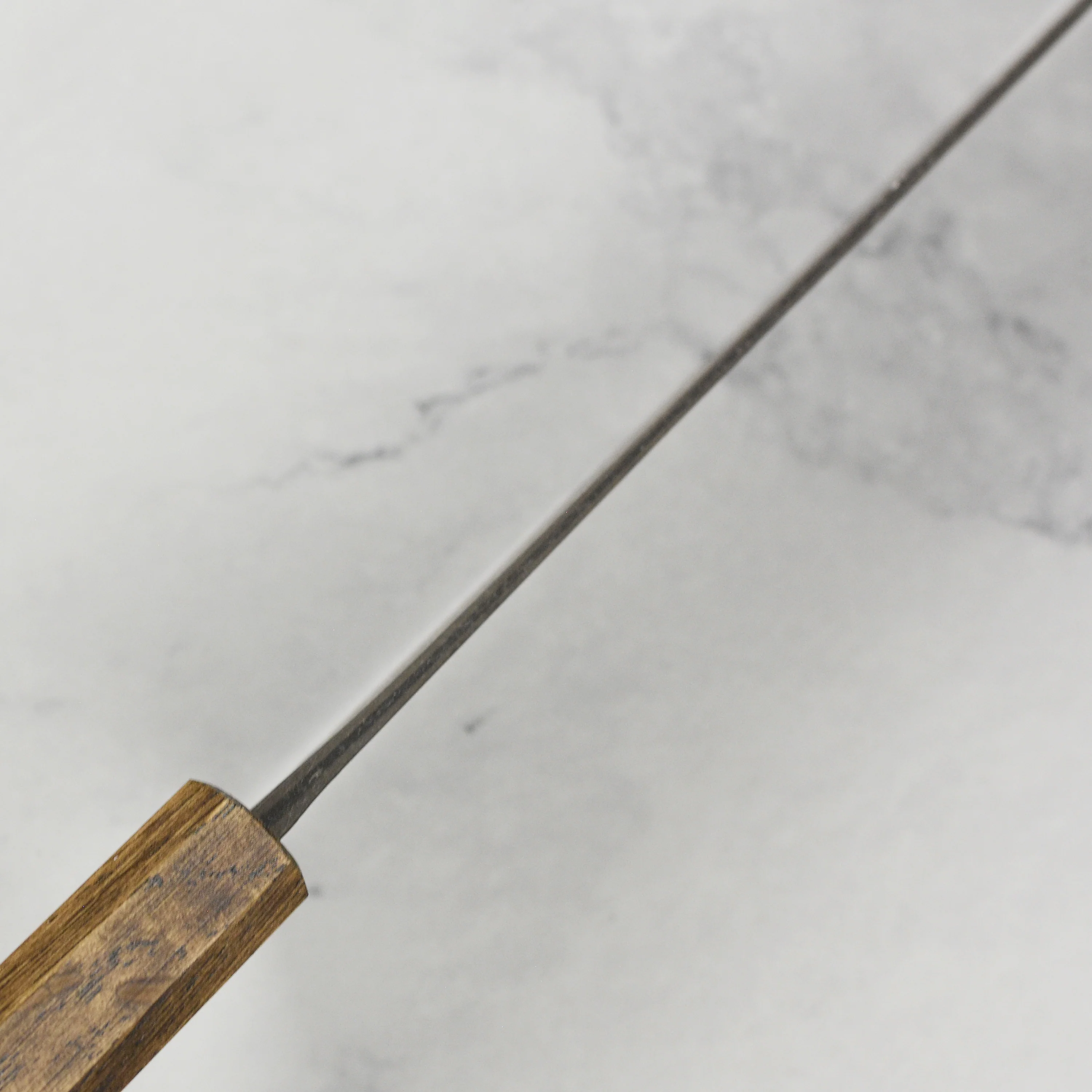 Shiro Kamo Aogami Super Kurouchi Stainless Clad 7" Bunka - Image 3