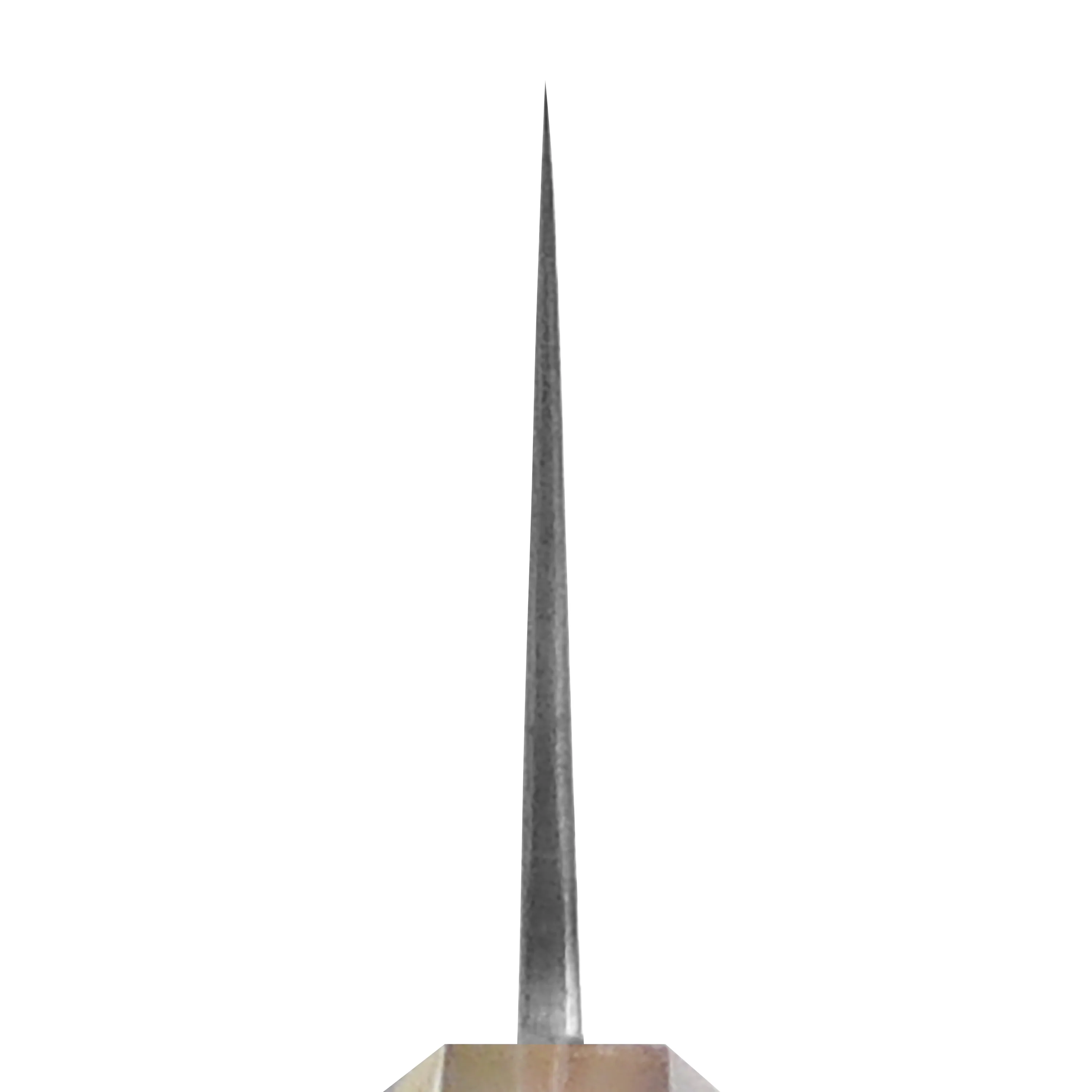 Shiro Kamo Shirogami #2 Damascus 6.5" Bunka - Image 5