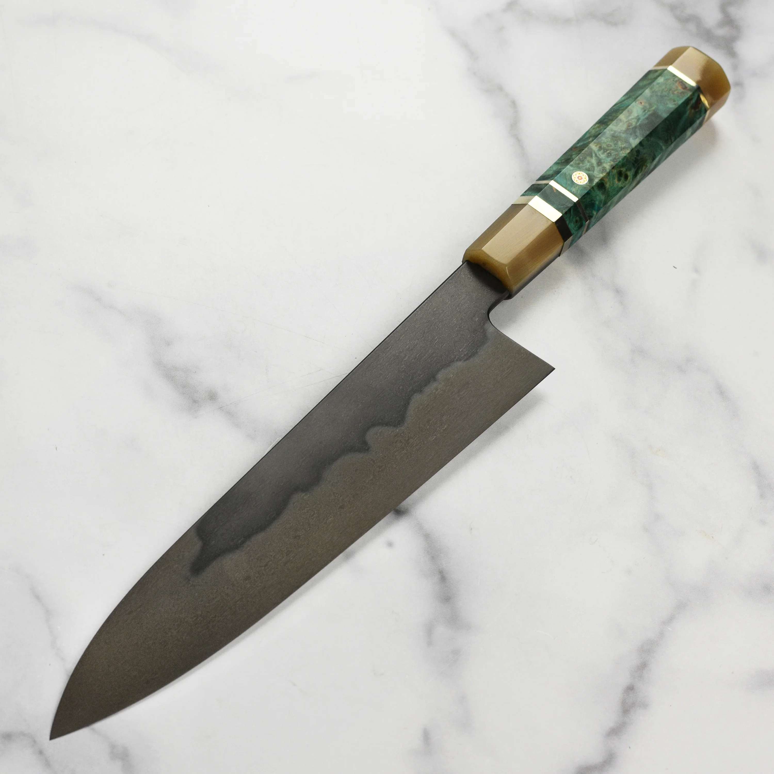 Shoichi Hashimoto Shirogami #1 Honyaki 9.4" Gyuto - Image 3