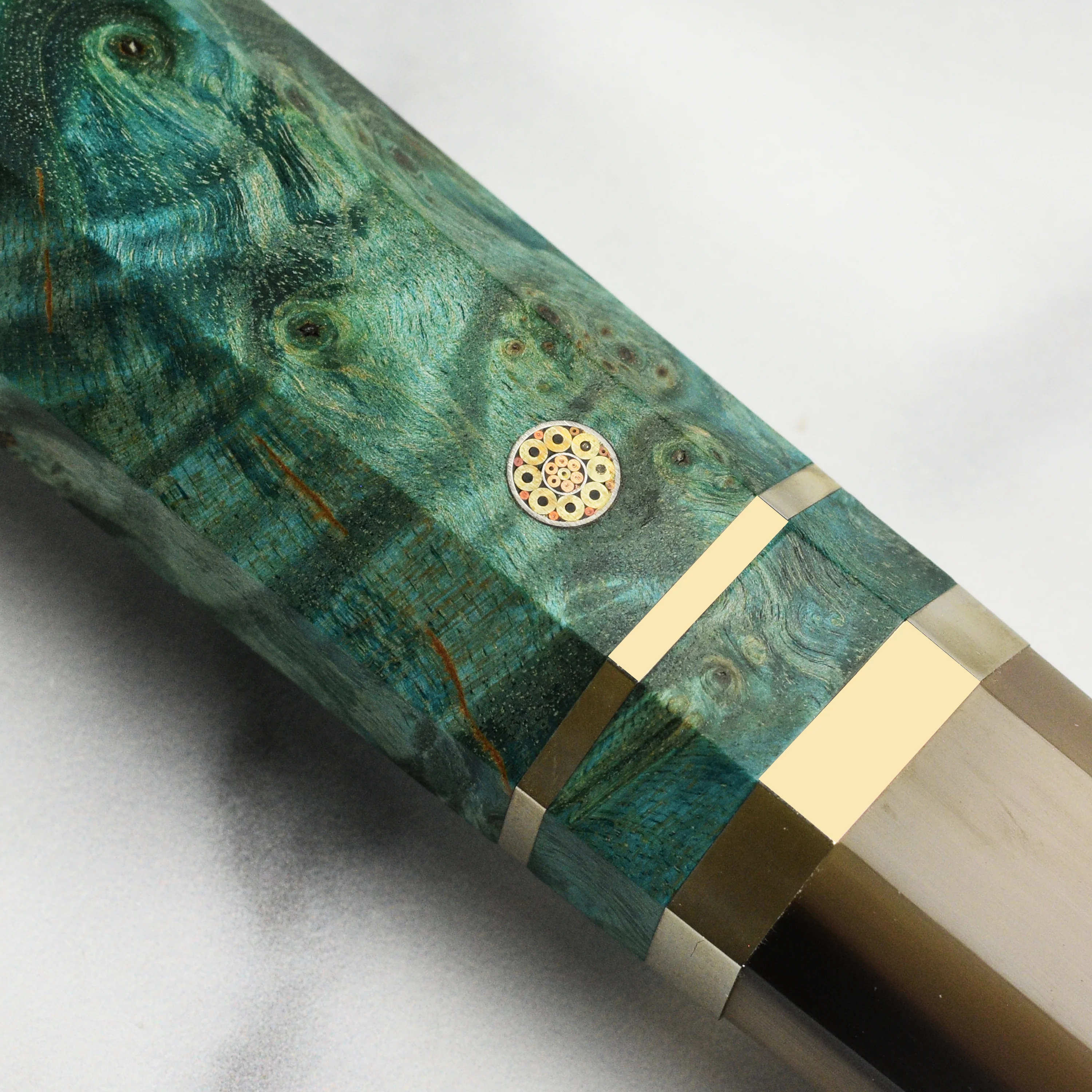Shoichi Hashimoto Shirogami #1 Honyaki 9.4" Gyuto - Image 8