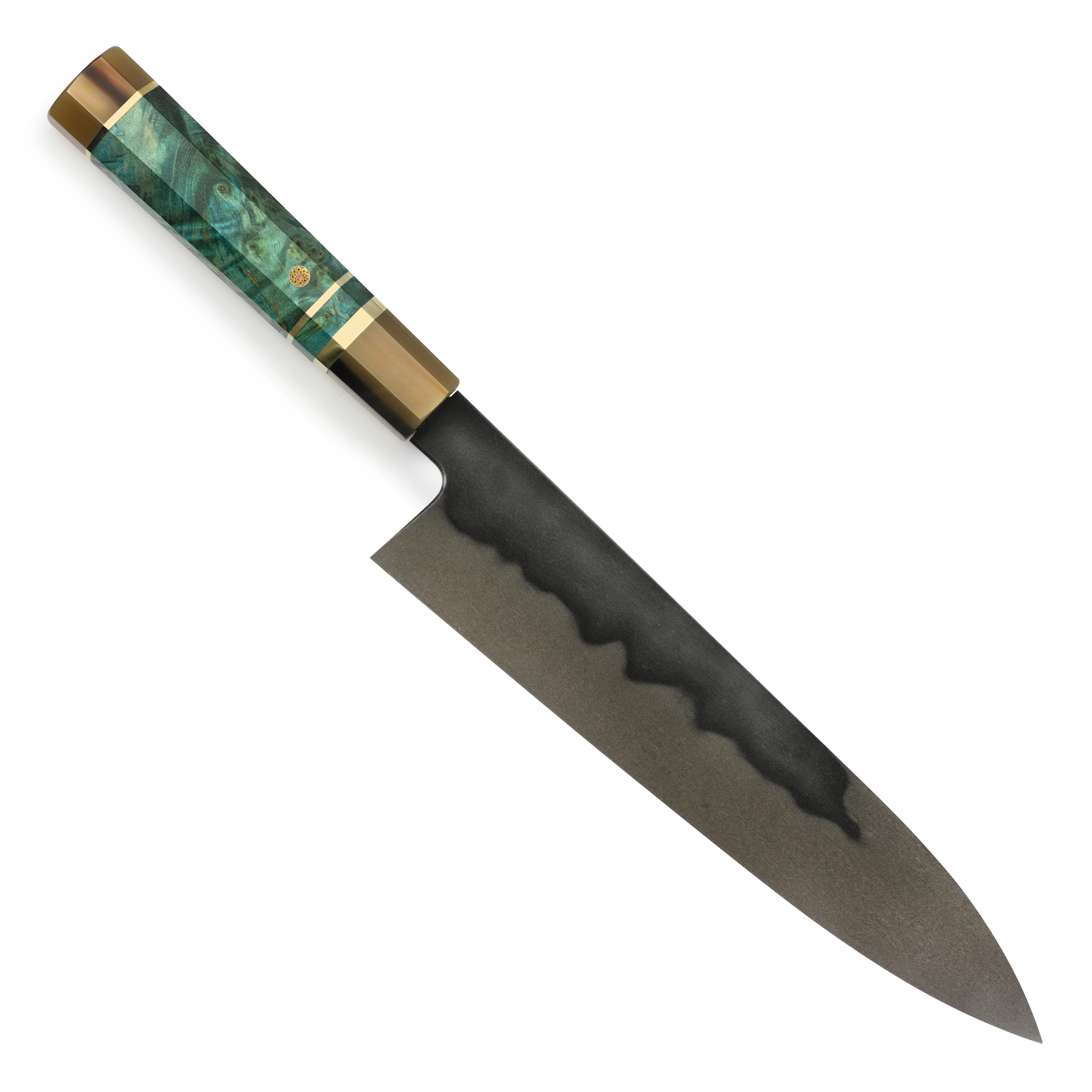 Shoichi Hashimoto Shirogami #1 Honyaki 9.4" Gyuto - Image 9