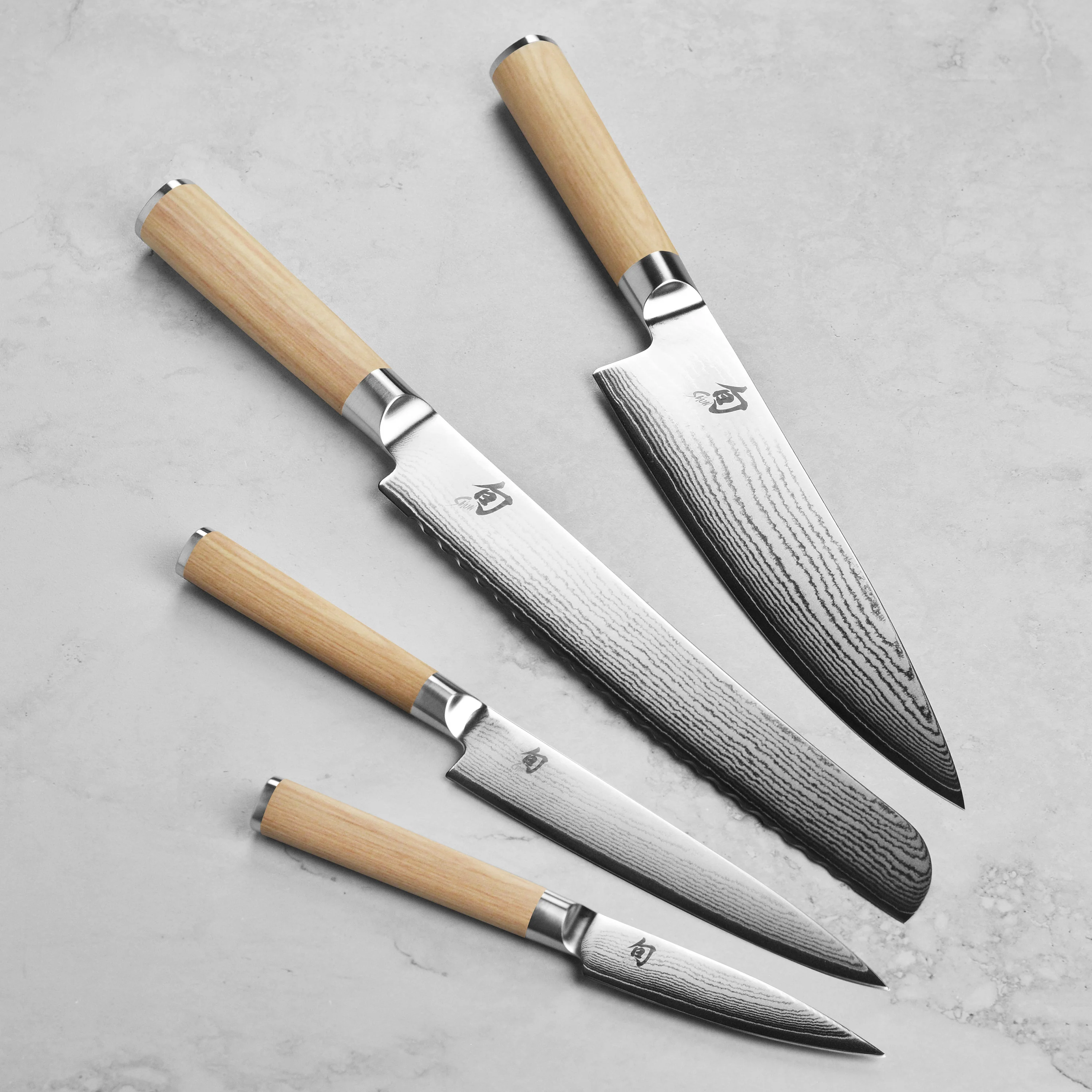 Shun Classic Blonde 5 Piece In-Drawer Knife Set - Image 6