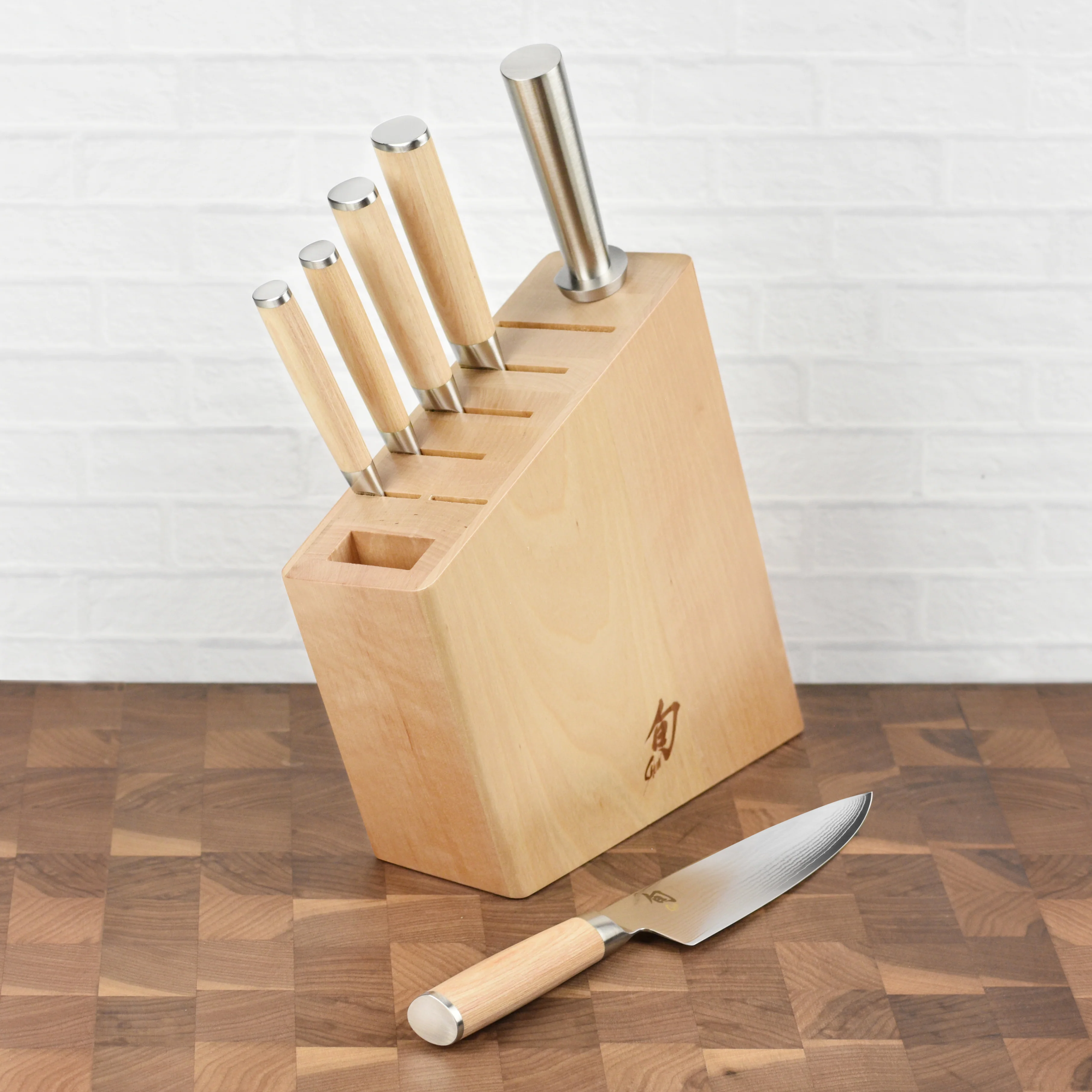 Shun Classic Blonde 7 Piece Knife Block Set - Image 3