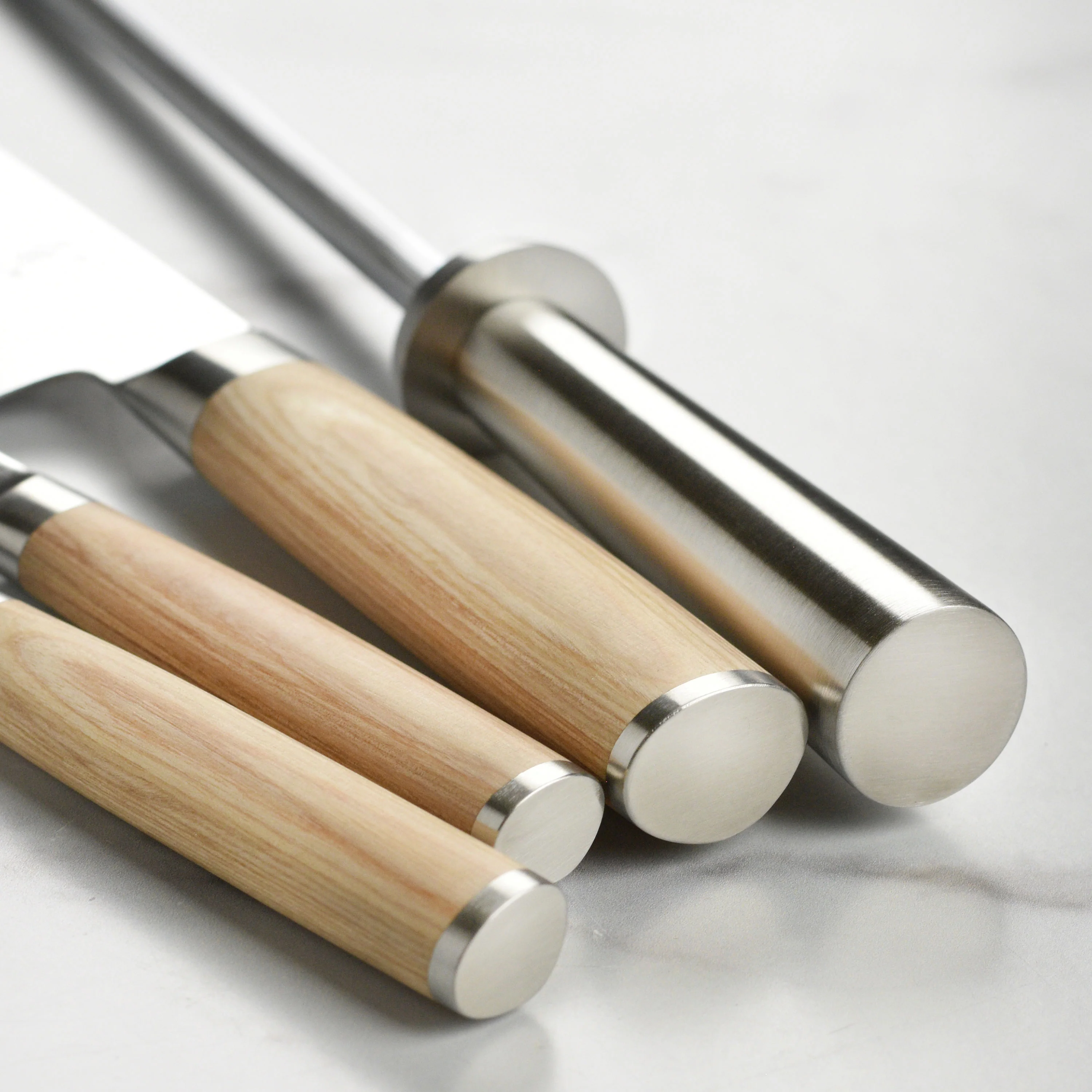 Shun Classic Blonde 5 Piece Slimline Knife Block Set - Image 4