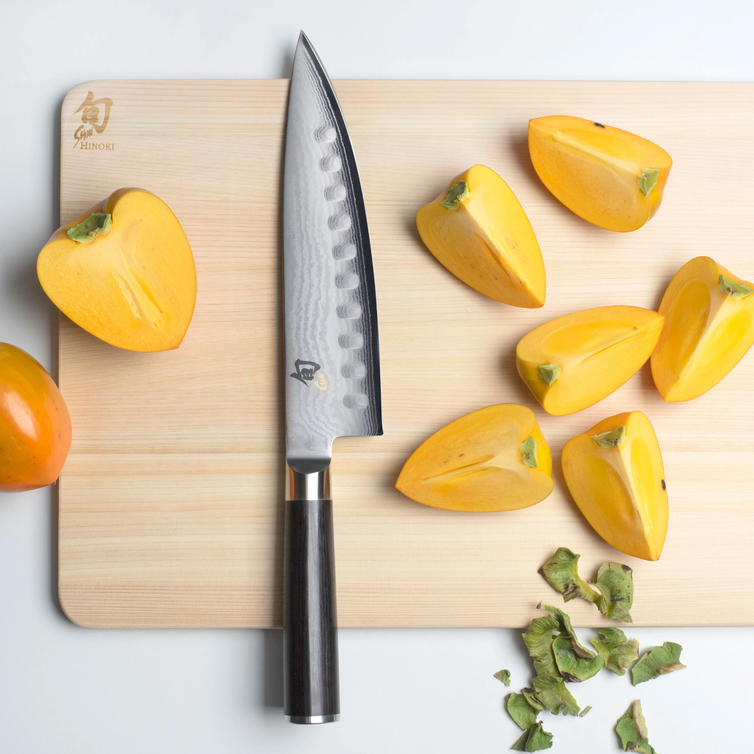 Shun Classic 8" Hollow Edge Chef's Knife - Image 5