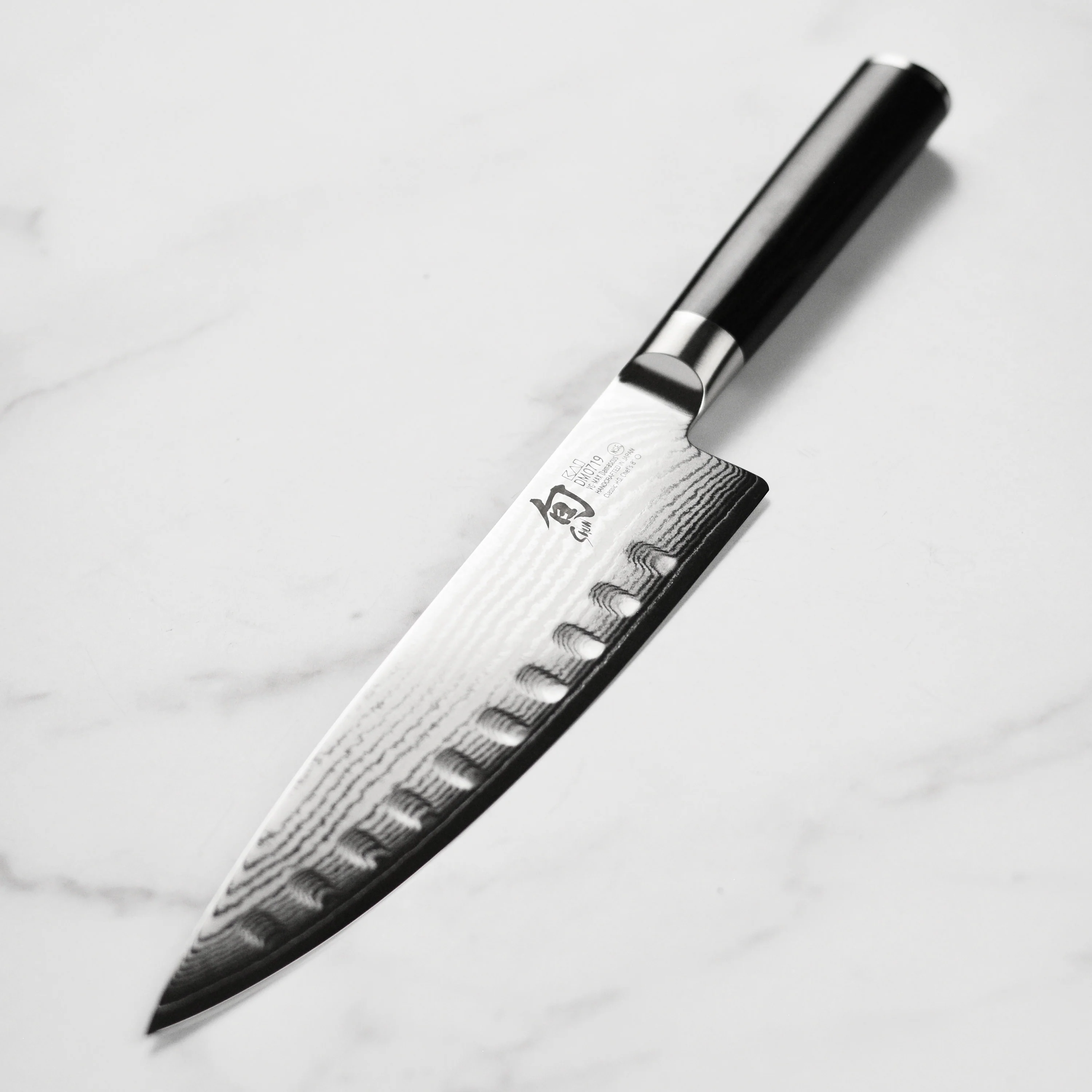 Shun Classic 8" Hollow Edge Chef's Knife - Image 6