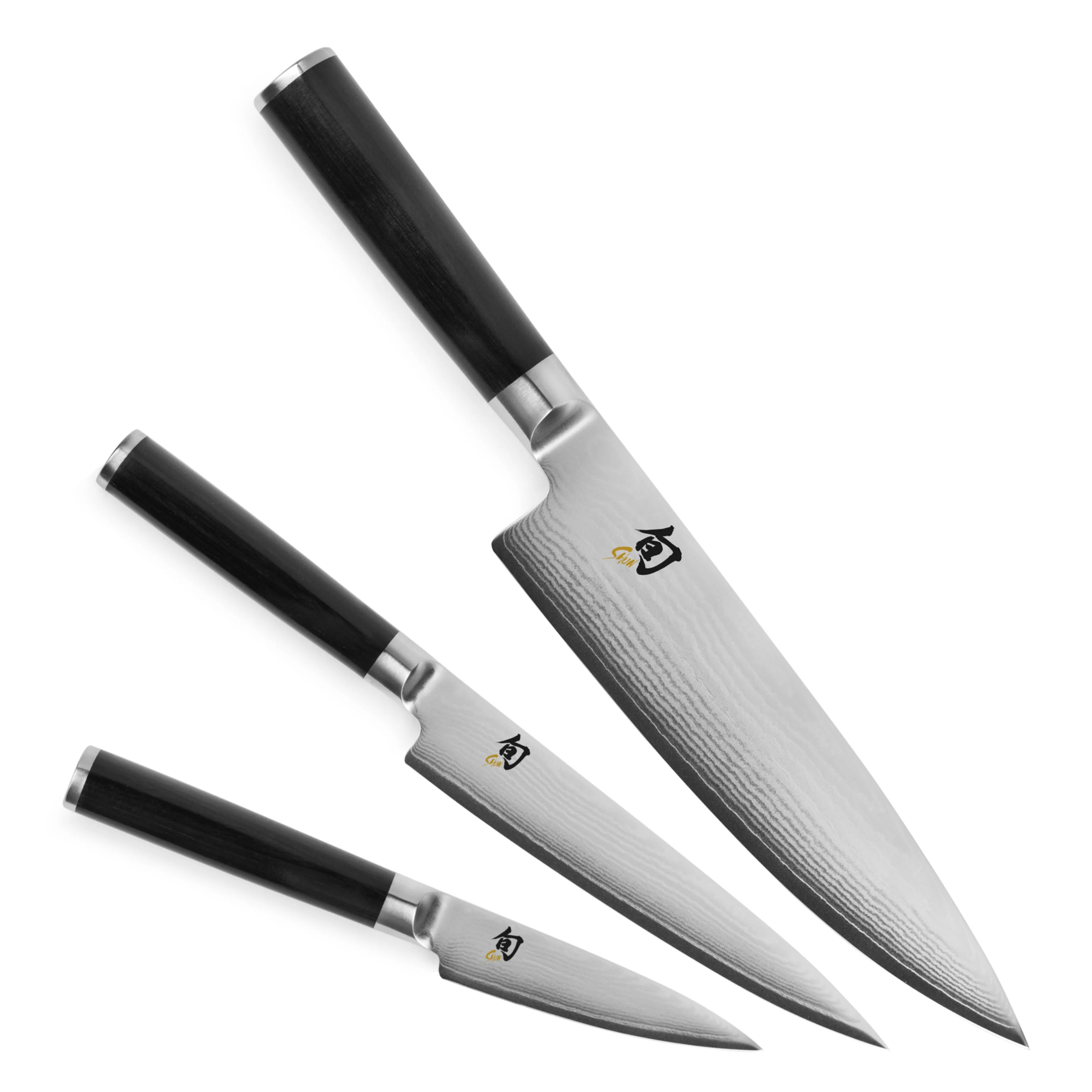 Shun Classic 3 Piece Knife Set - Image 4