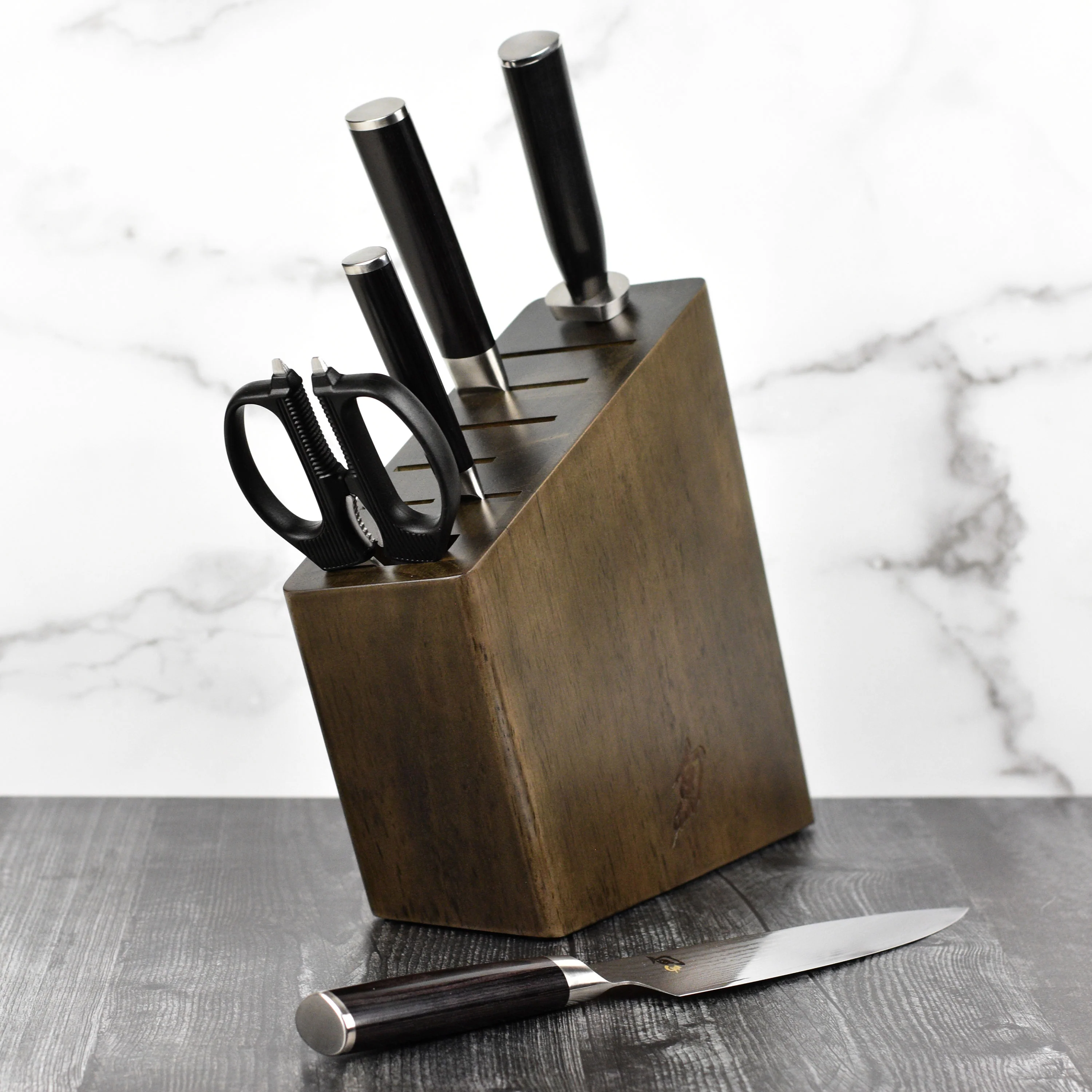 Shun Classic 6 Piece Slim Knife Block Set - Image 2