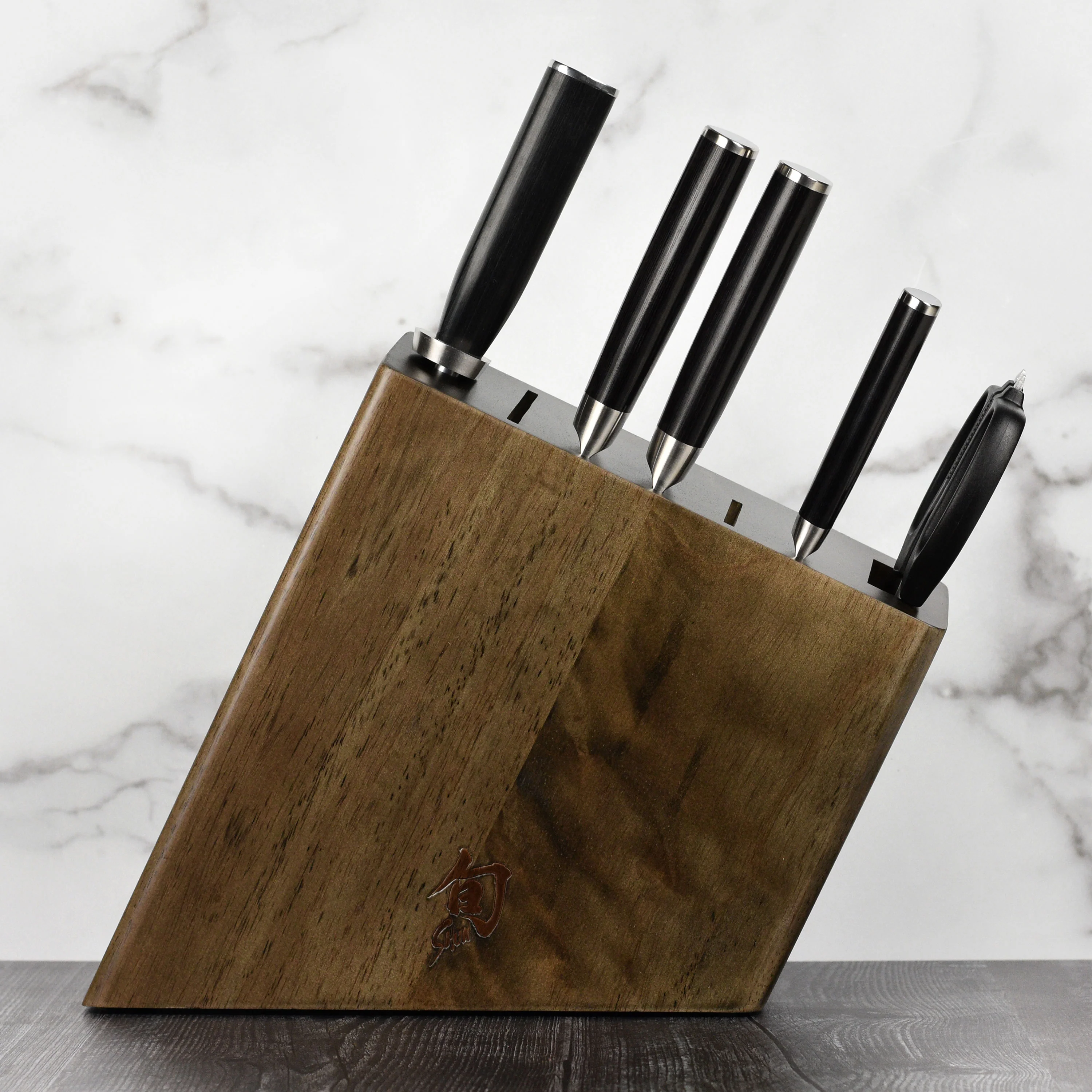 Shun Classic 6 Piece Slim Knife Block Set - Image 3