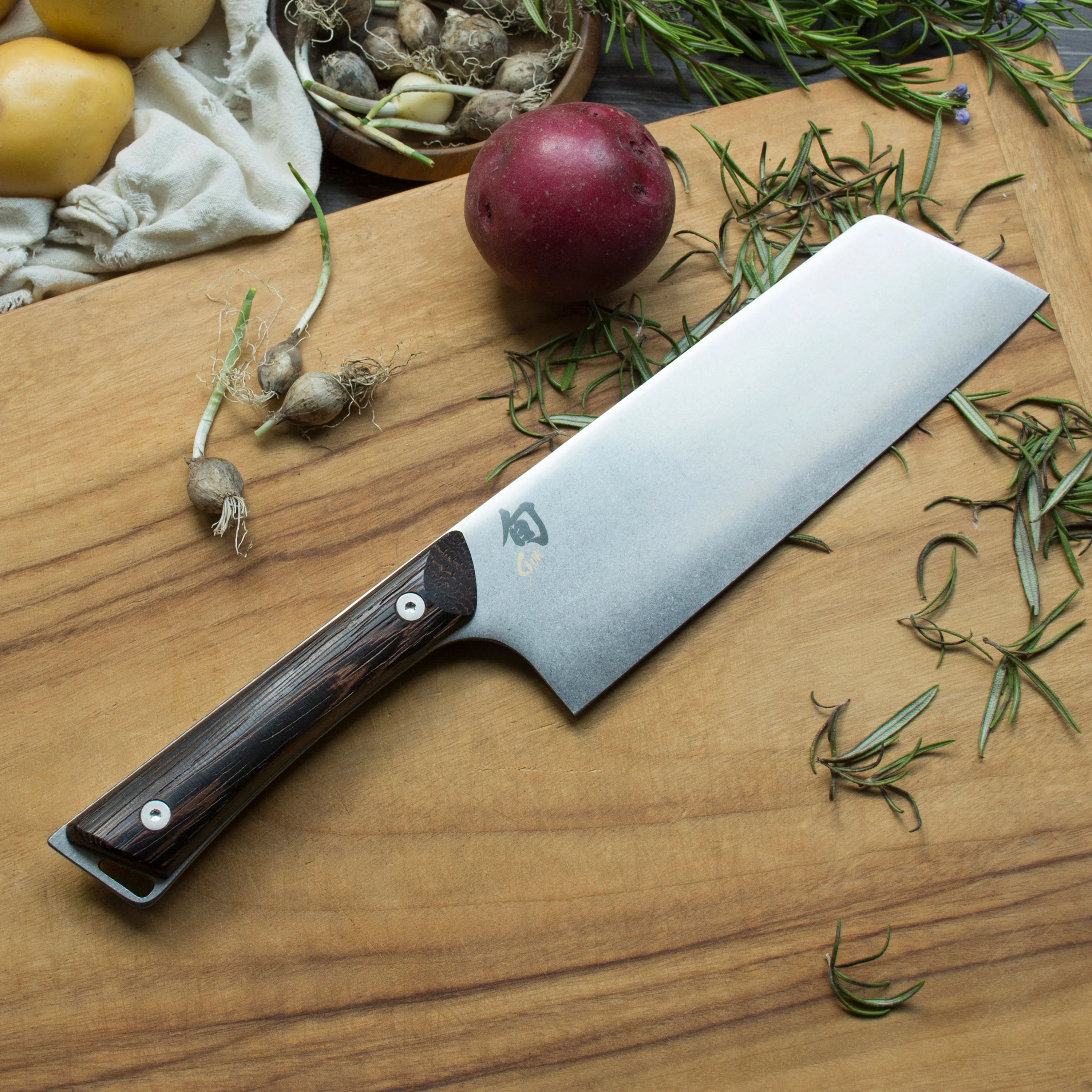 Shun Kanso 7" Asian Utility Knife - Image 9