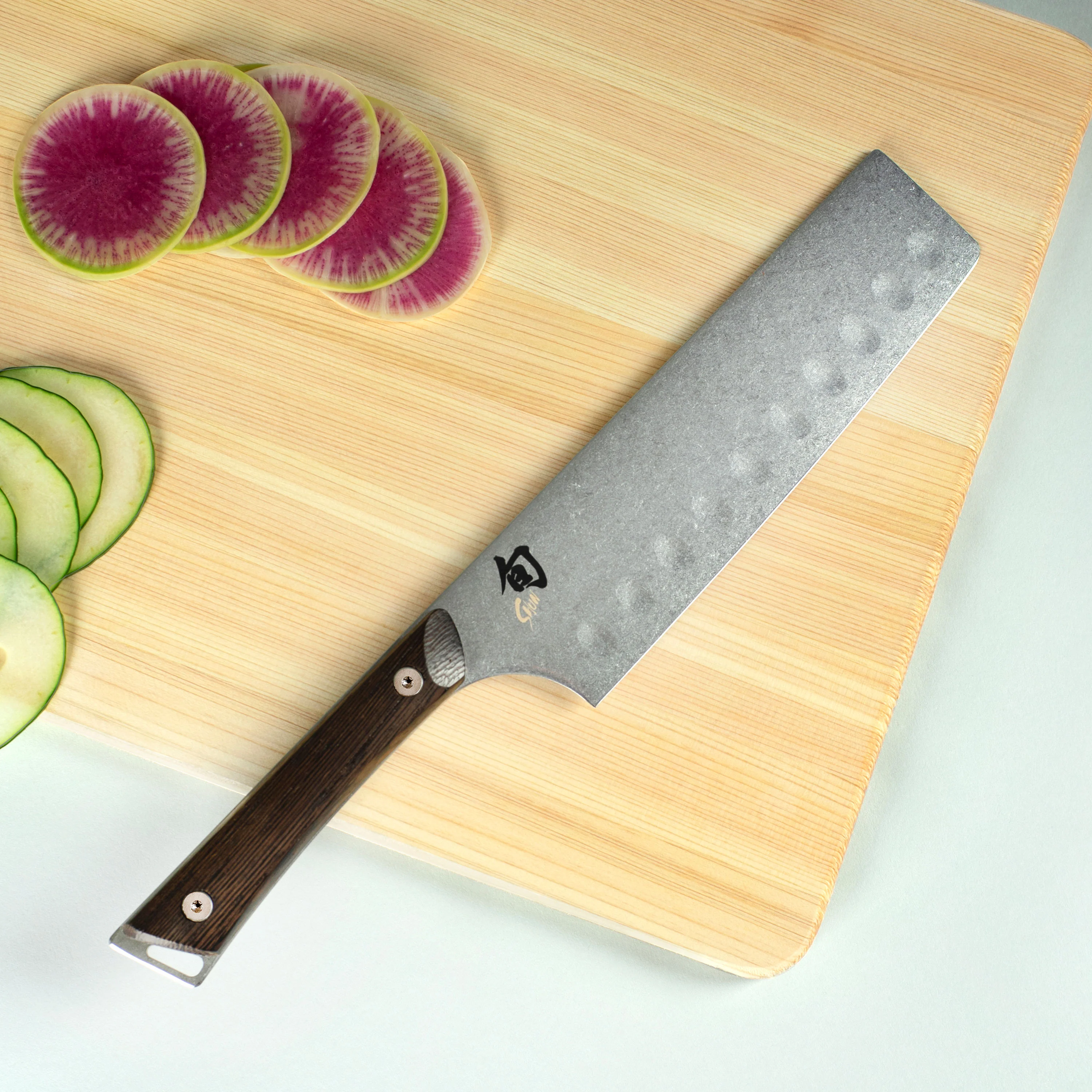 Shun Kanso 6.5" Hollow Edge Nakiri Knife - Image 4