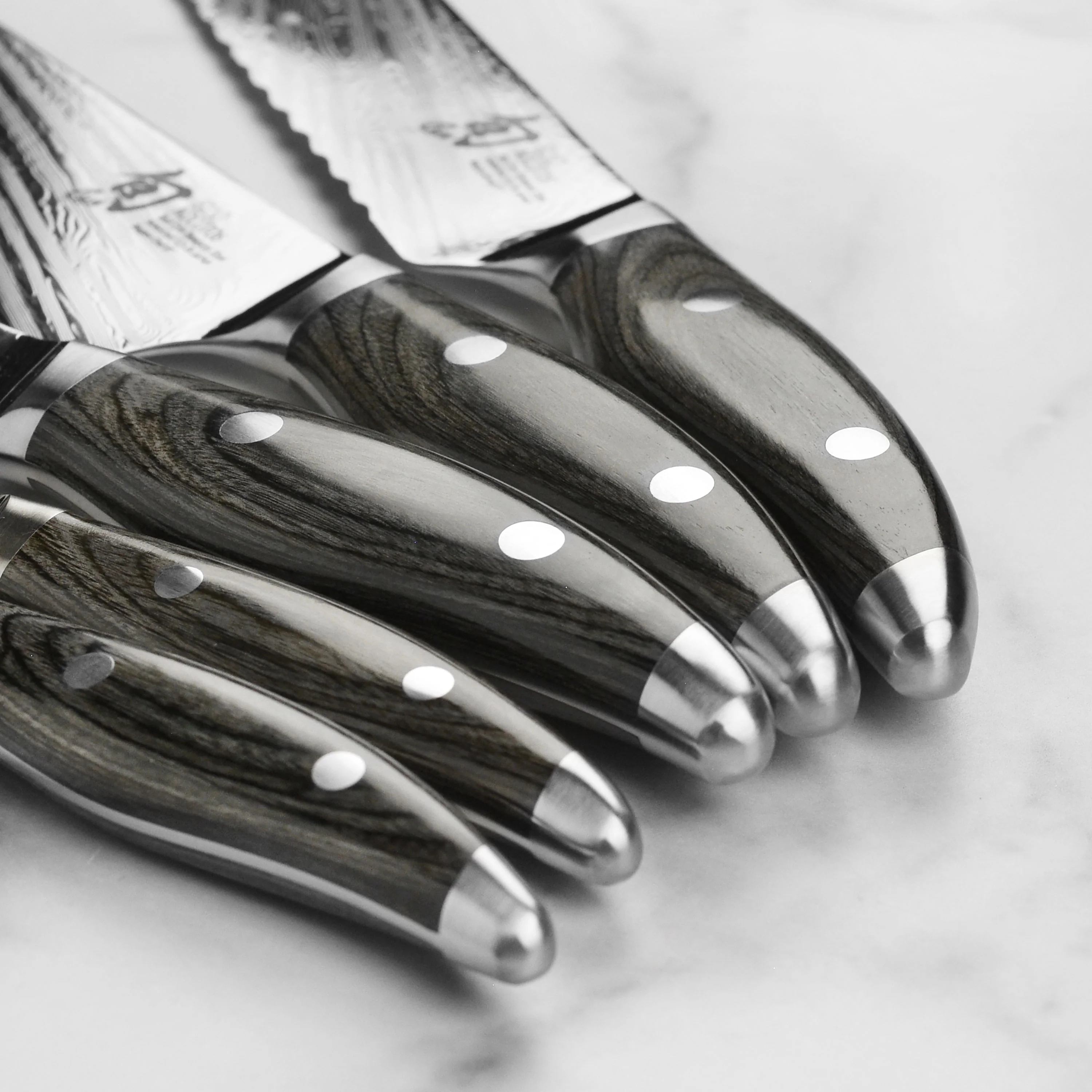 Shun Nagare 8 Piece Slim Knife Block Set - Image 4