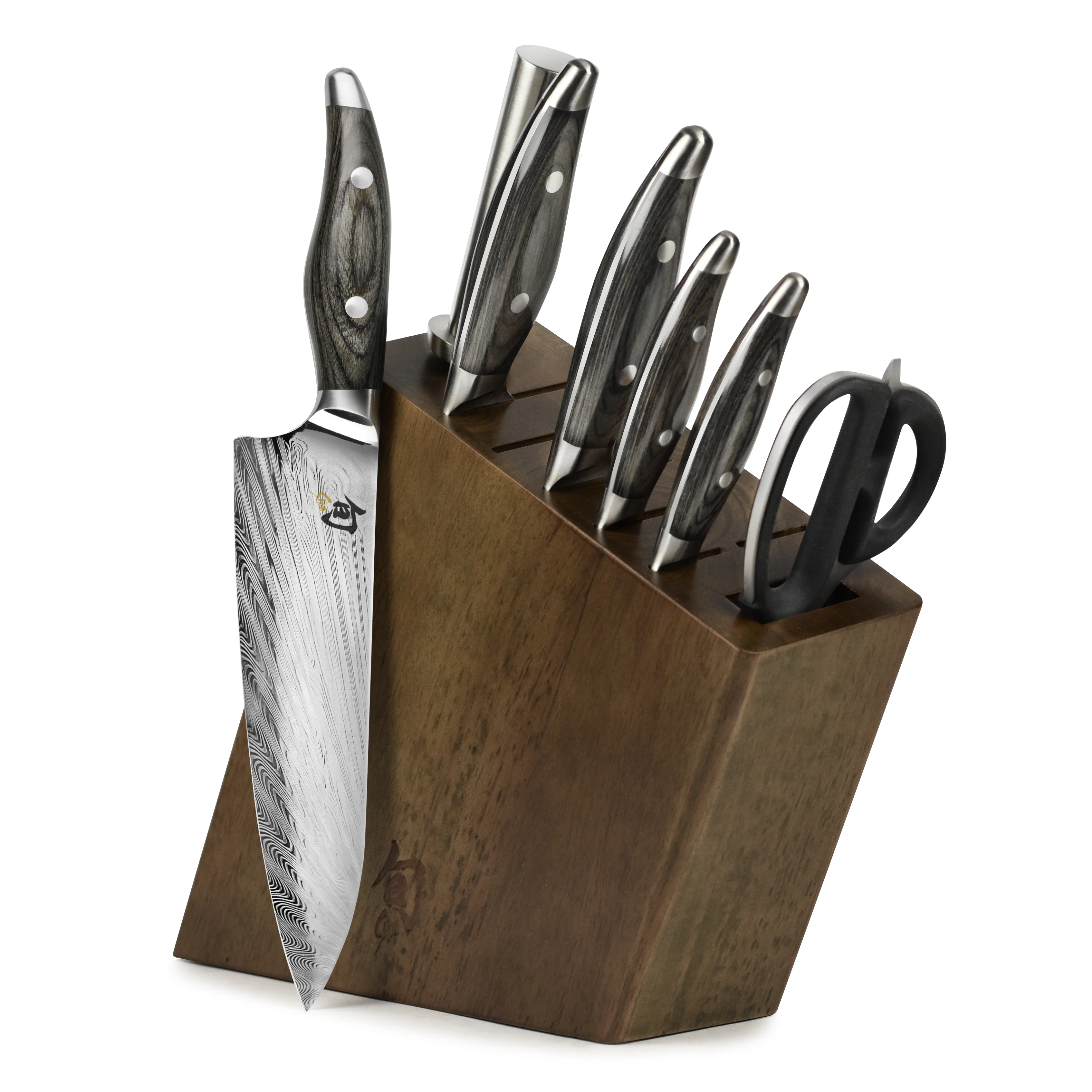 Shun Nagare 8 Piece Slim Knife Block Set - Image 7