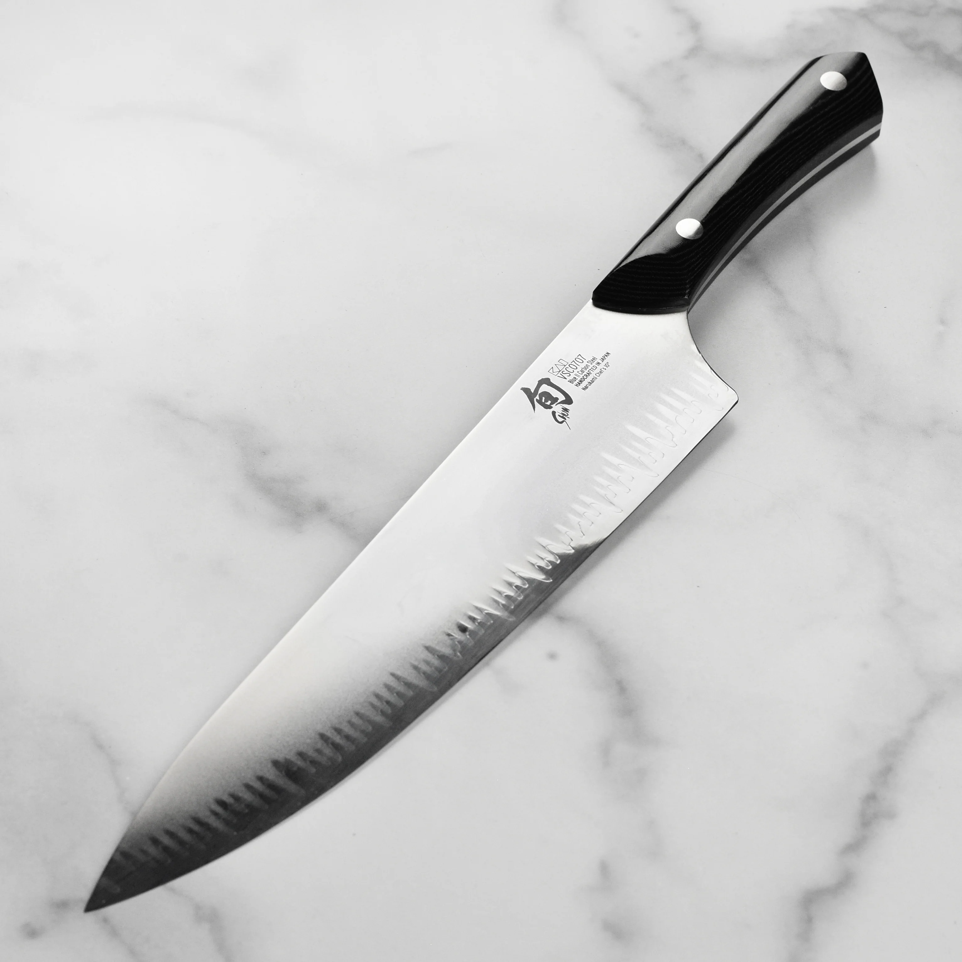 Shun Narukami Blue #2 Carbon Steel 10" Chef's Knife - Image 5