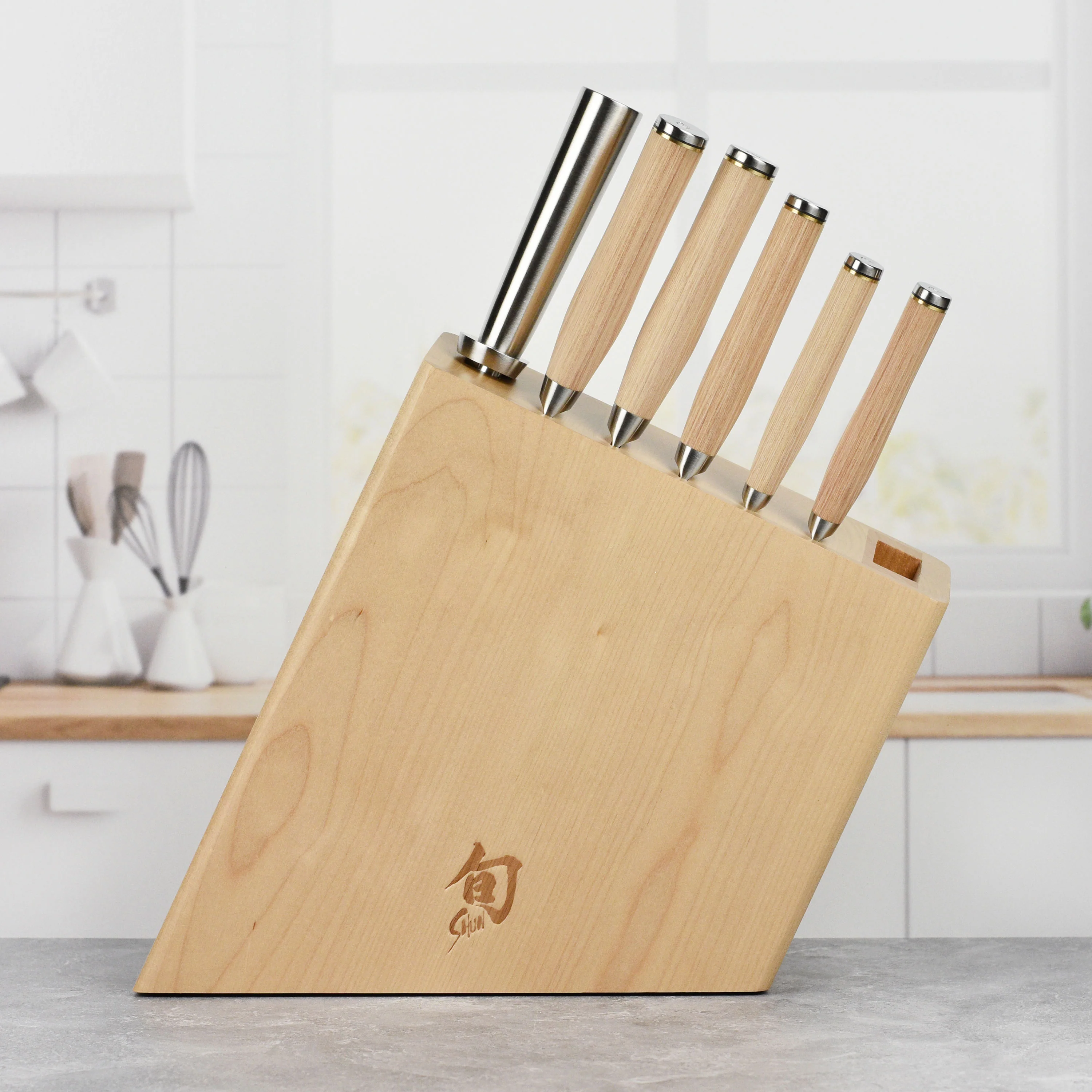 Shun Premier Blonde 7 Piece Knife Block Set - Image 7