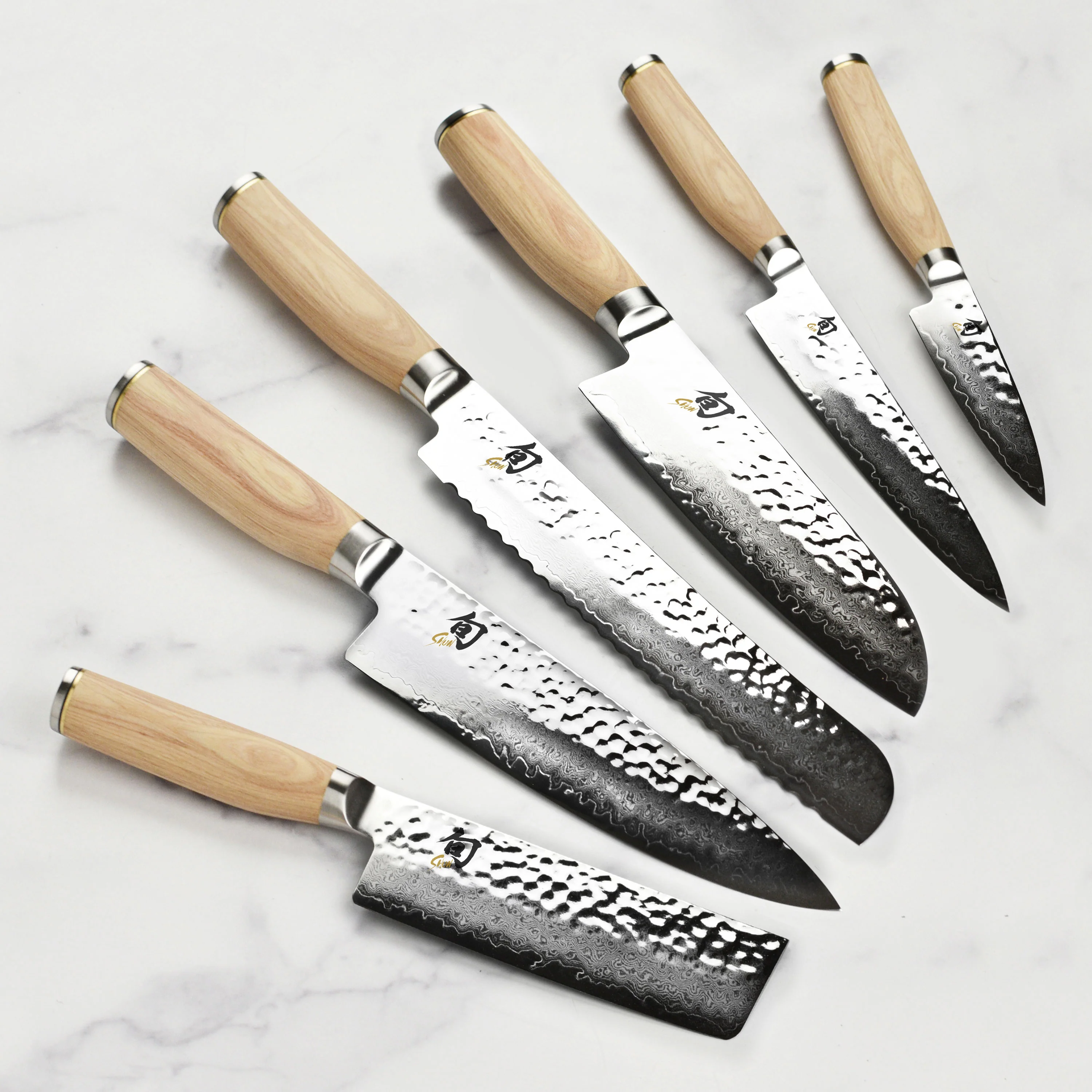 Shun Premier Blonde 12 Piece Knife Block Set - Image 3