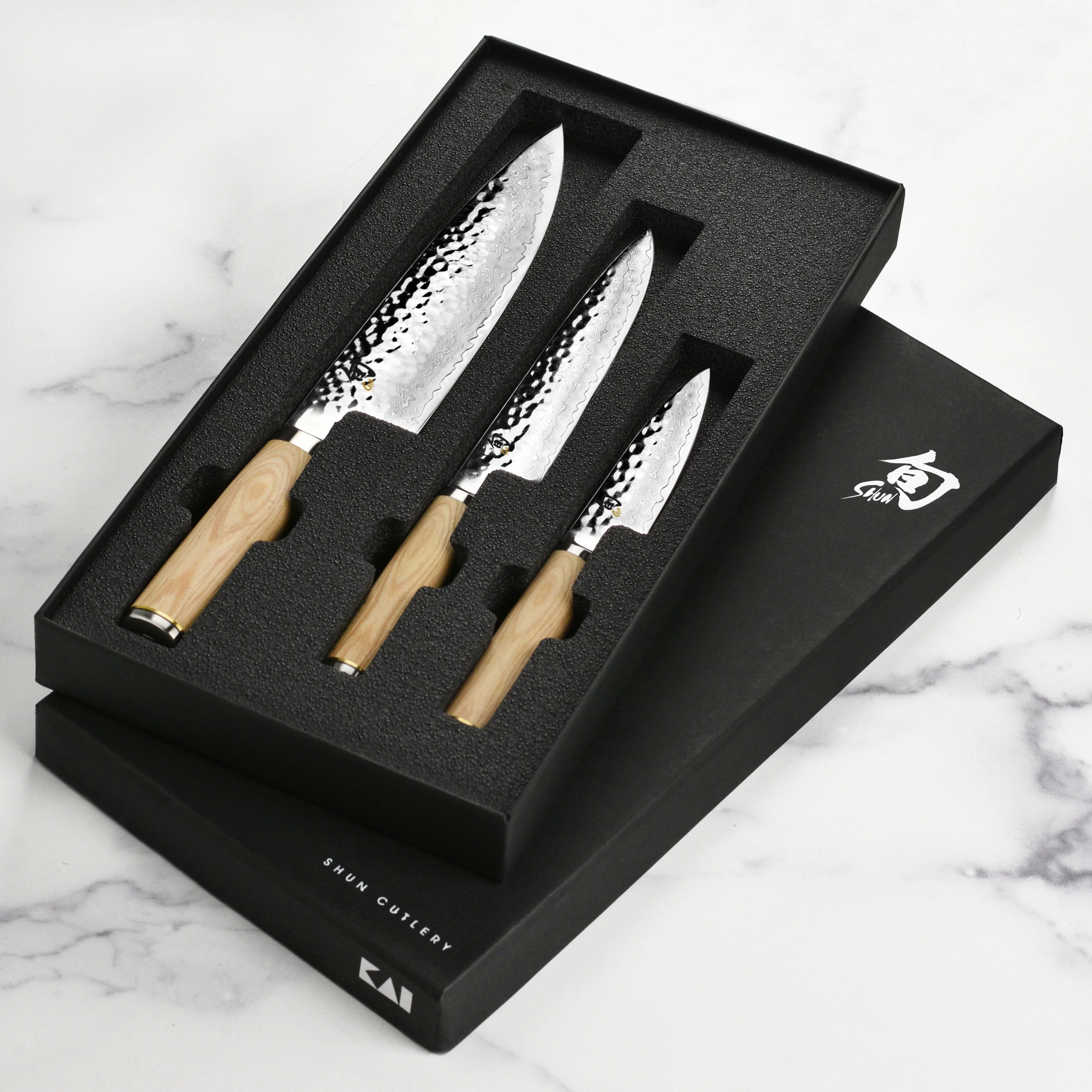 Shun Premier Blonde 3 Piece Knife Set - Image 5