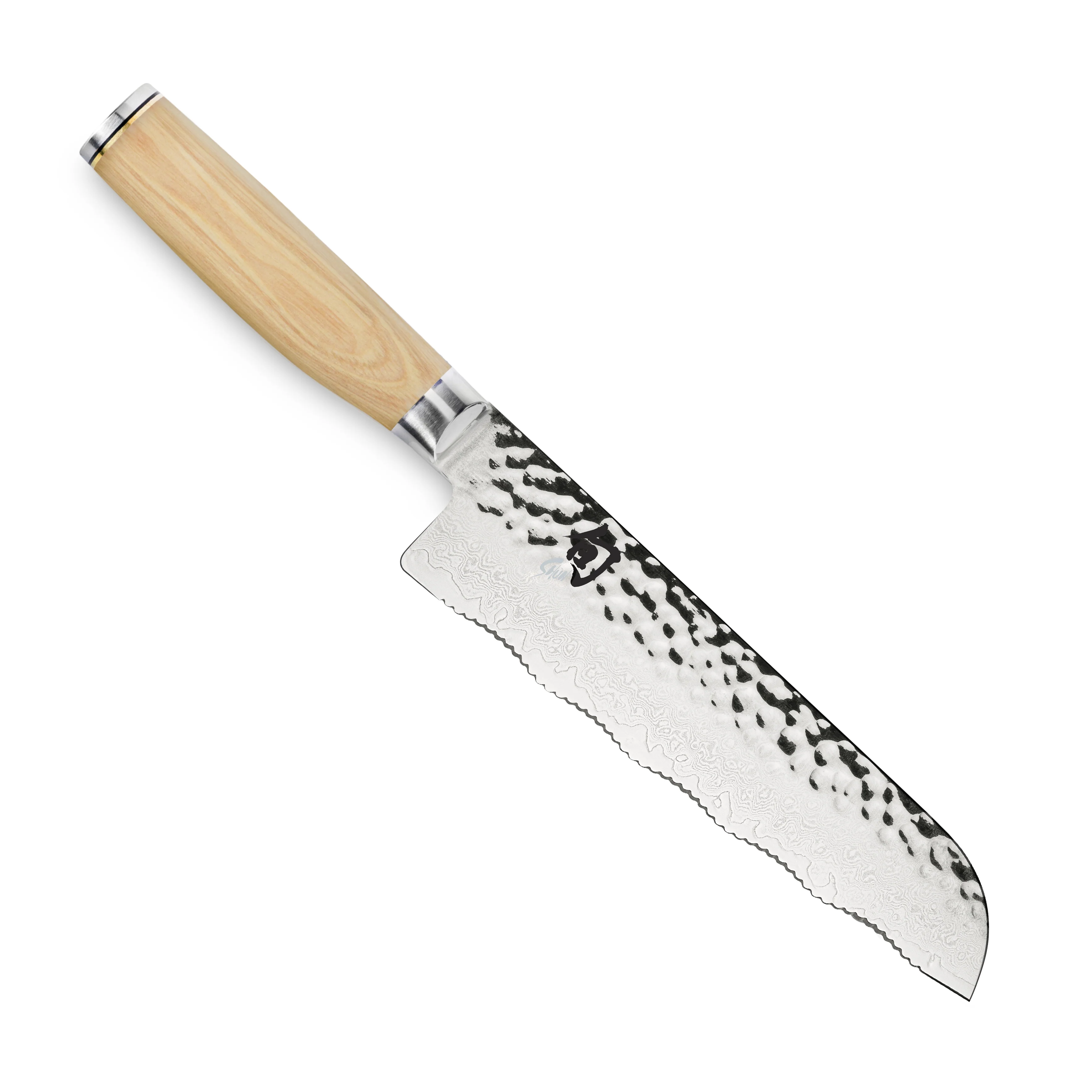 Shun Premier Blonde 7" Master Serrated Utility Knife - Image 9