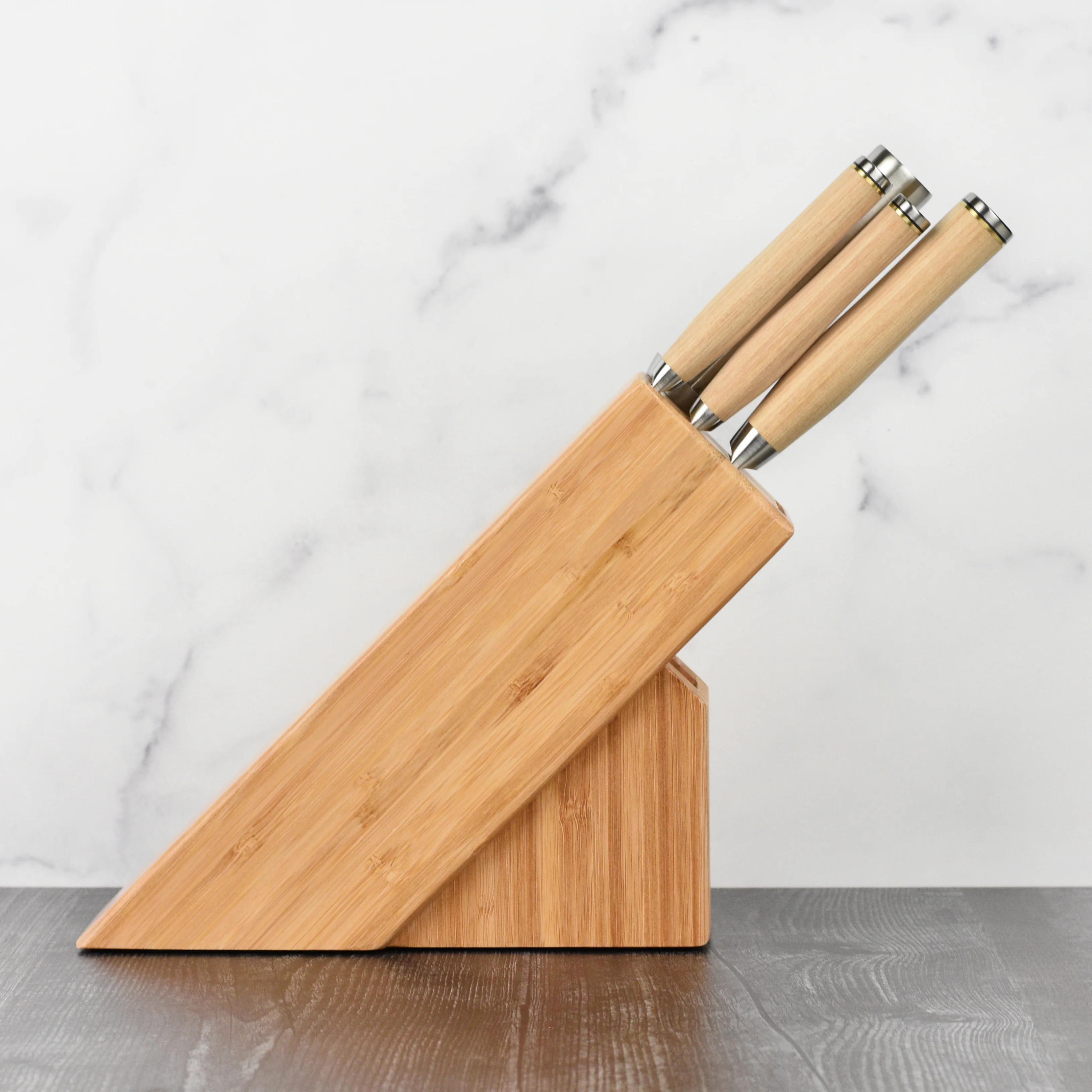 Shun Premier Blonde 5 Piece Slimline Knife Block Set - Image 8