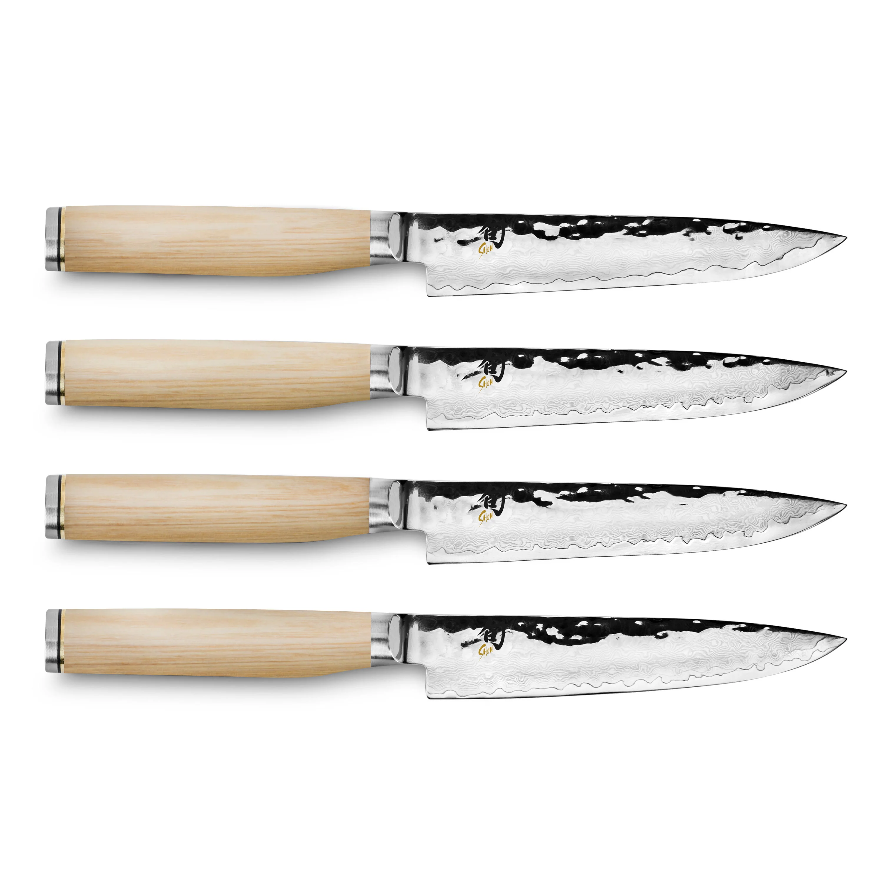 Shun Premier Blonde 4 Piece Steak Knife Set - Image 4