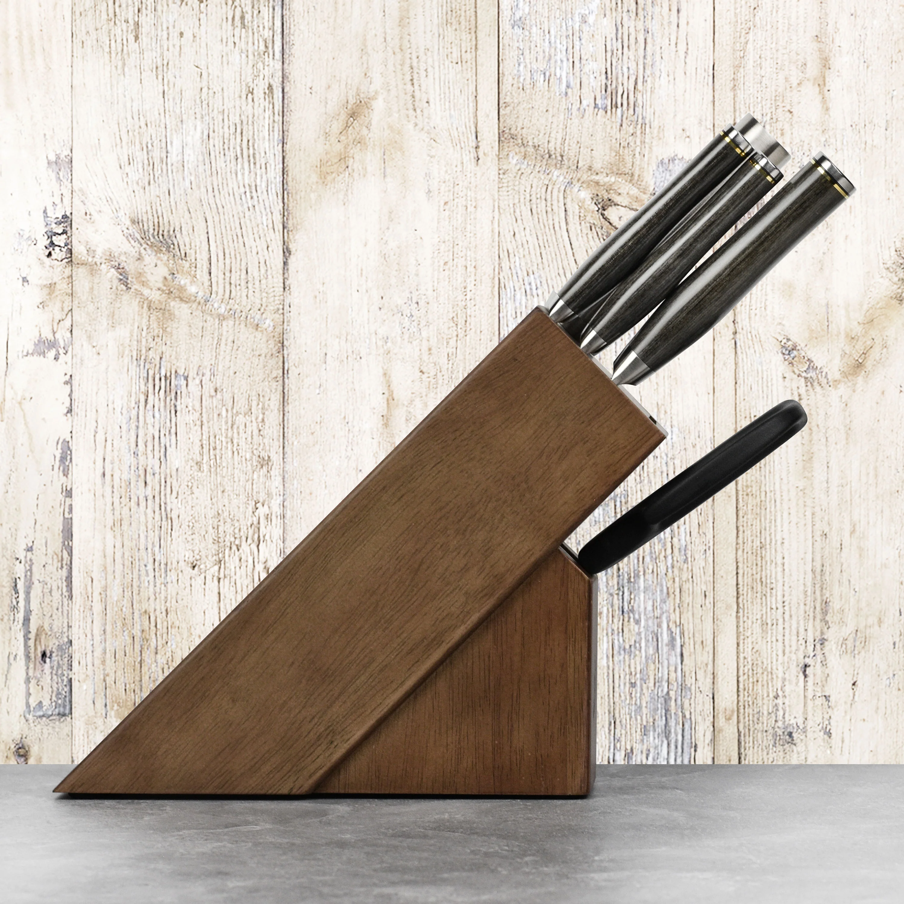 Shun Premier Grey 6 Piece Knife Block Set - Image 6