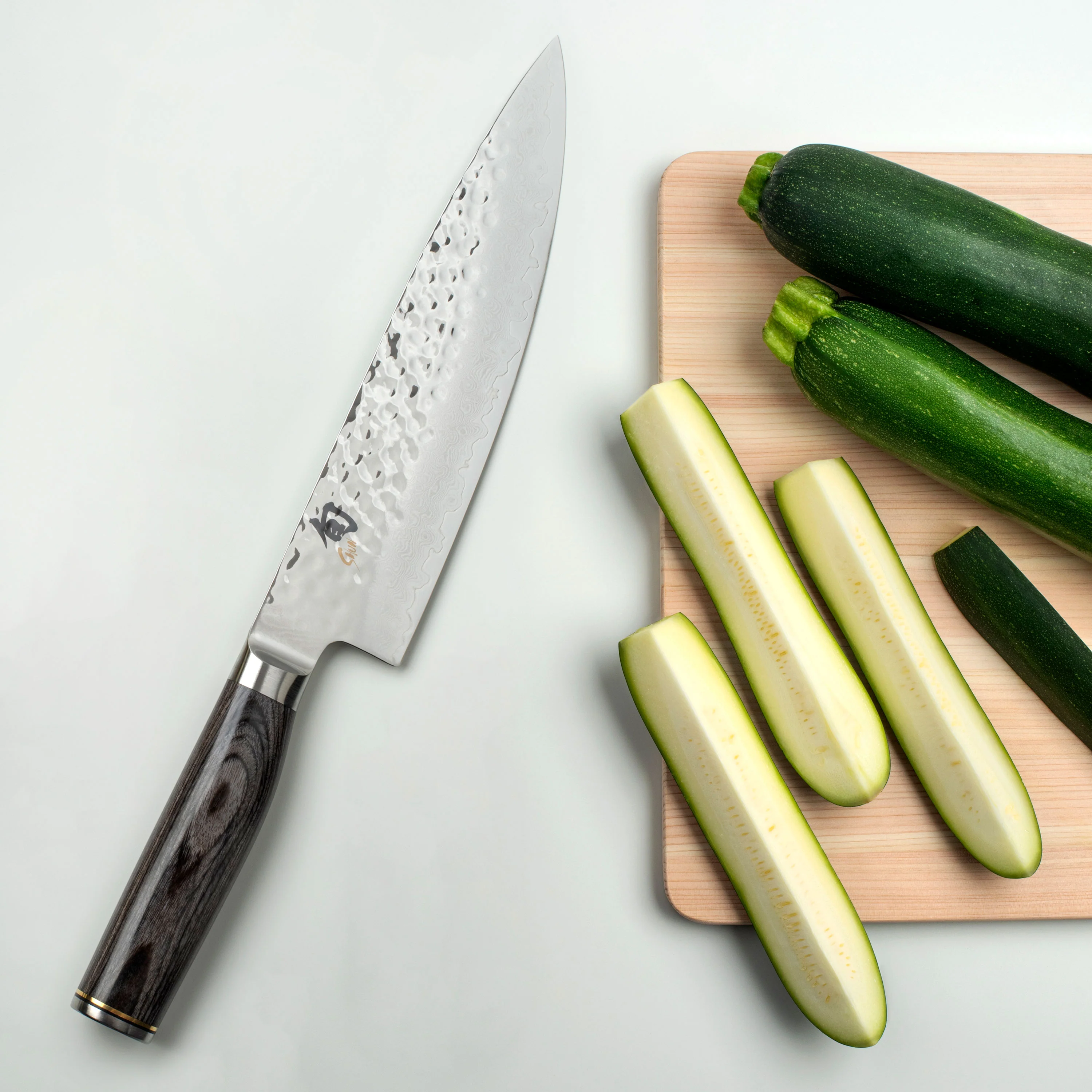 Shun Premier Grey 5 Piece Slimline Knife Block Set - Image 7