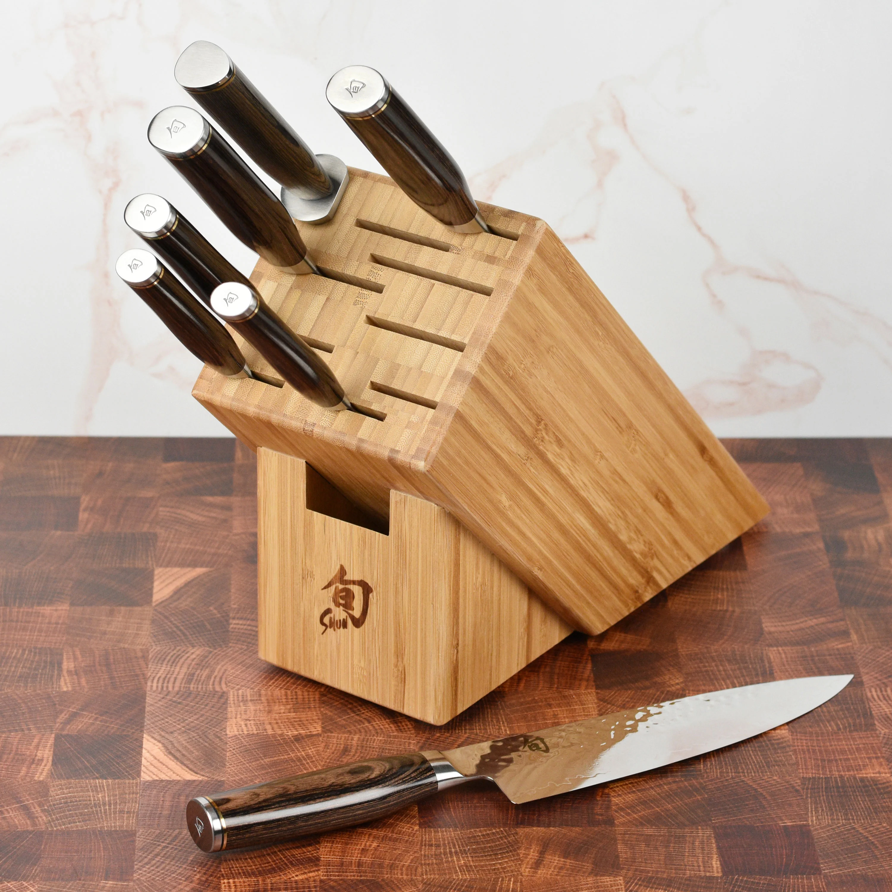 Shun Premier 8 Piece Knife Block Set - Image 3