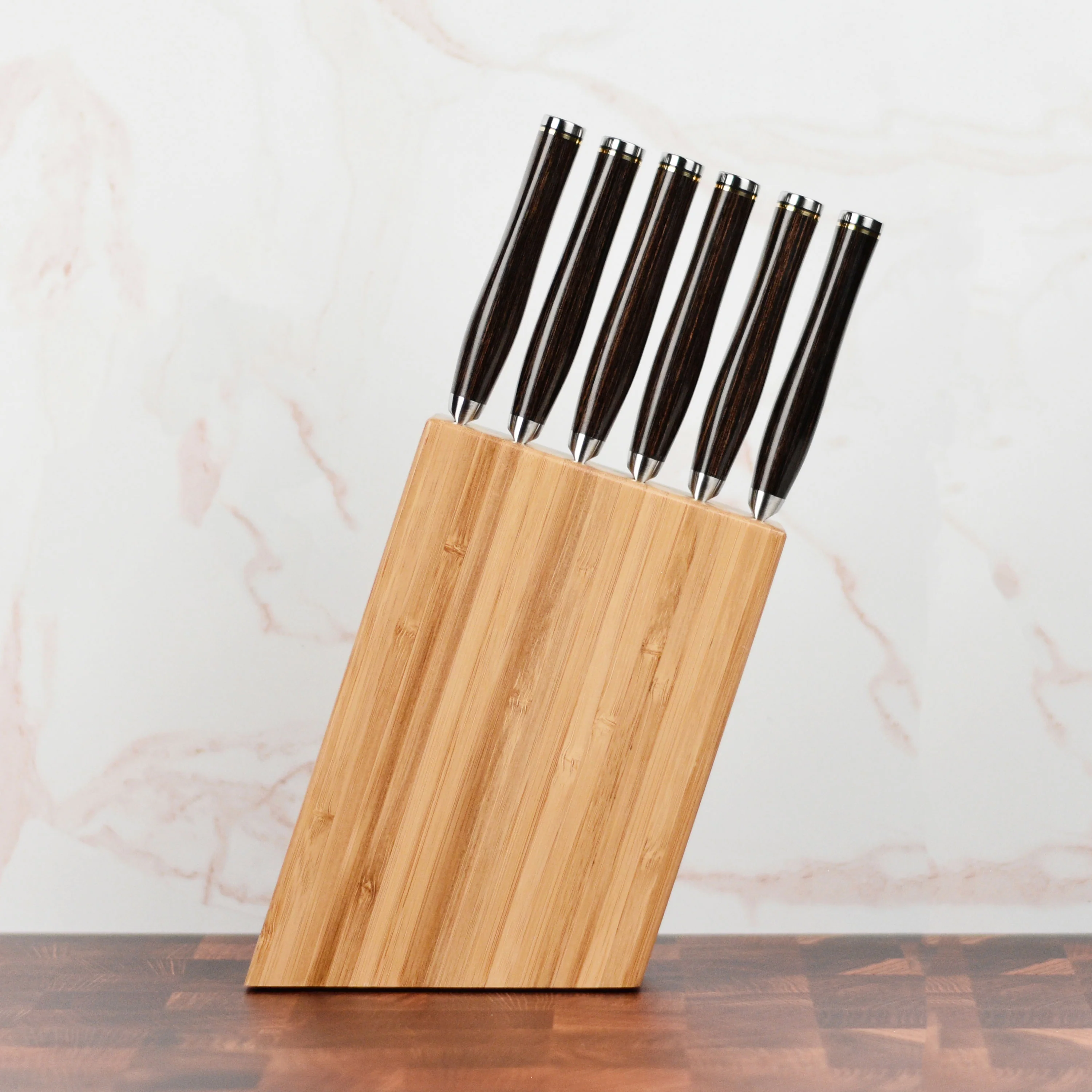 Shun Premier 6 Piece Steak Knife Set with Block - Image 5