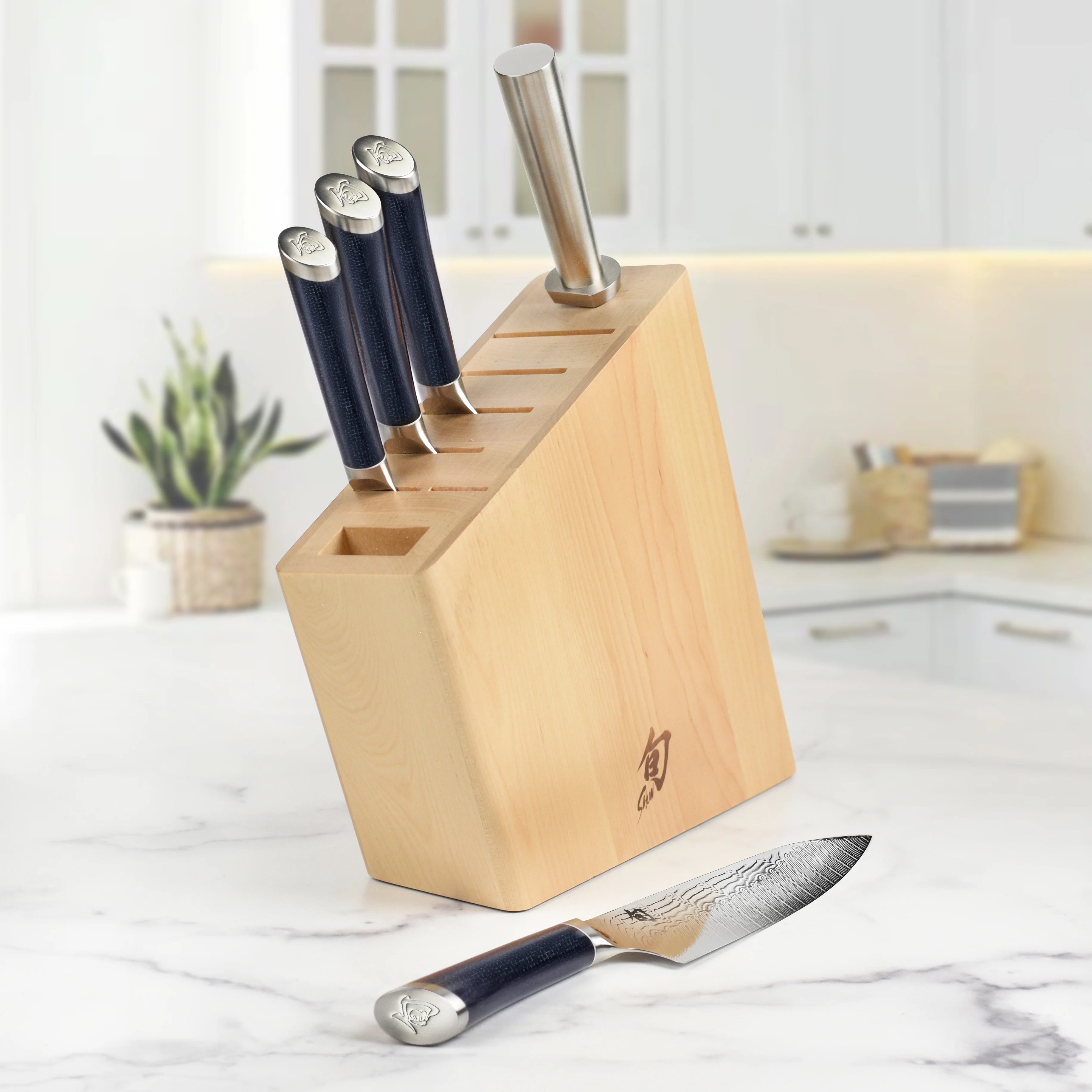 Shun Shiranami 6 Piece Knife Block Set - Image 2