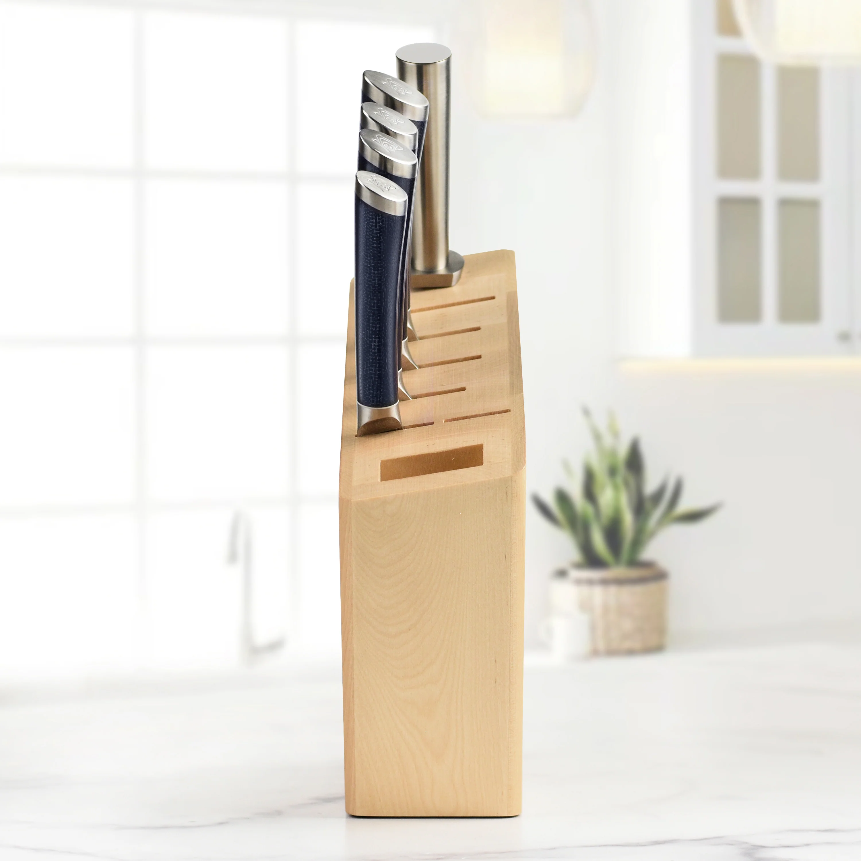Shun Shiranami 6 Piece Knife Block Set - Image 4