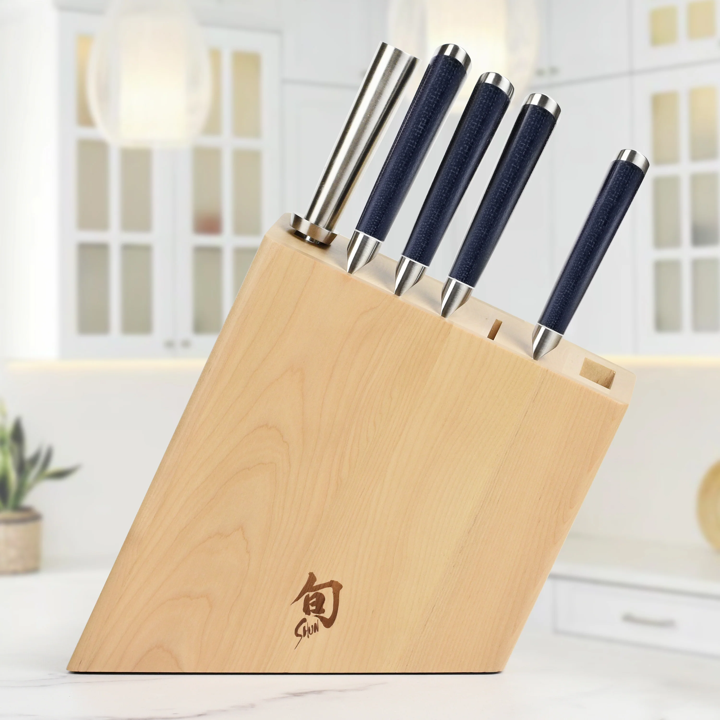 Shun Shiranami 6 Piece Knife Block Set - Image 8