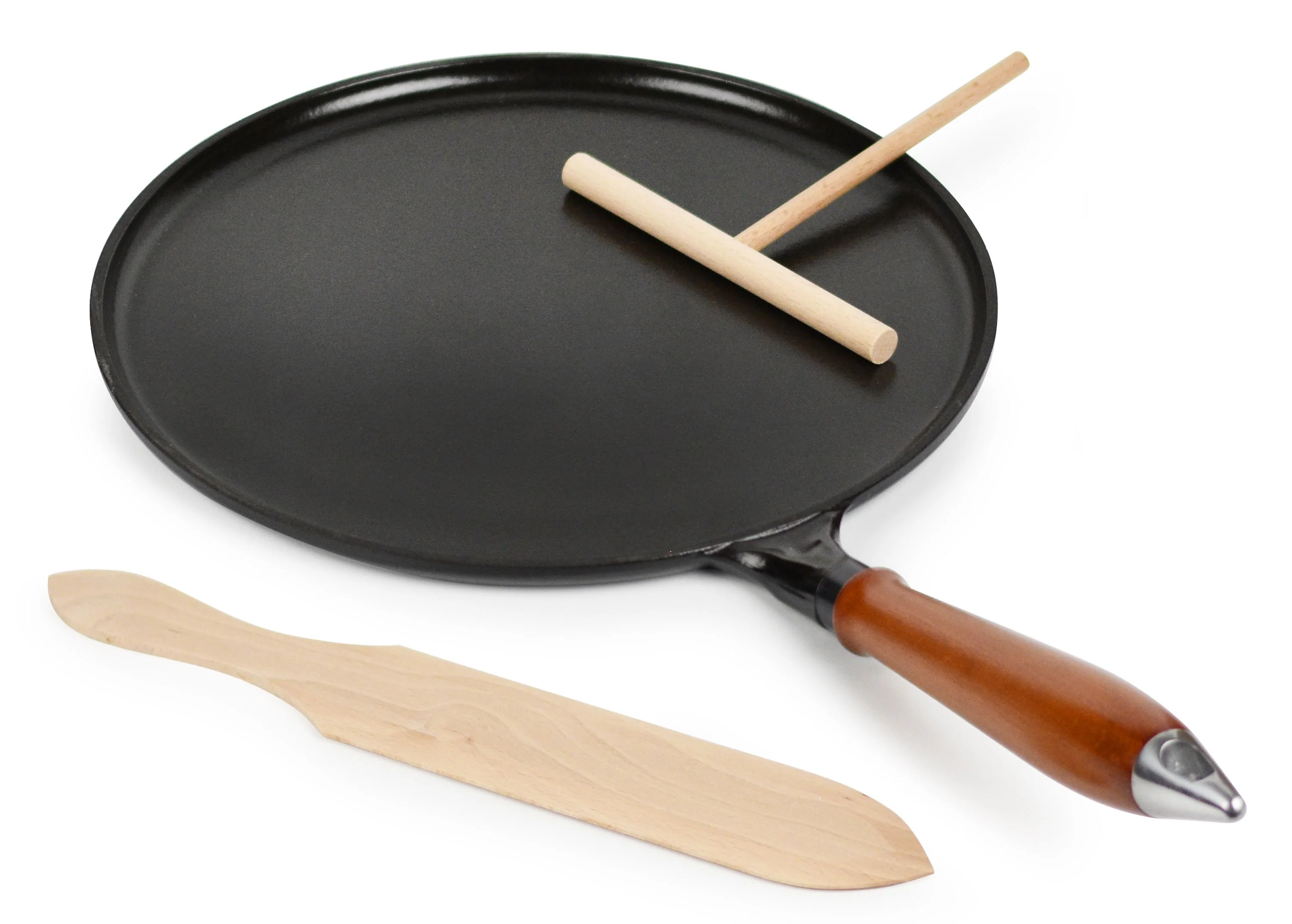 Staub 11" Matte Black Crepe Pan - Image 8