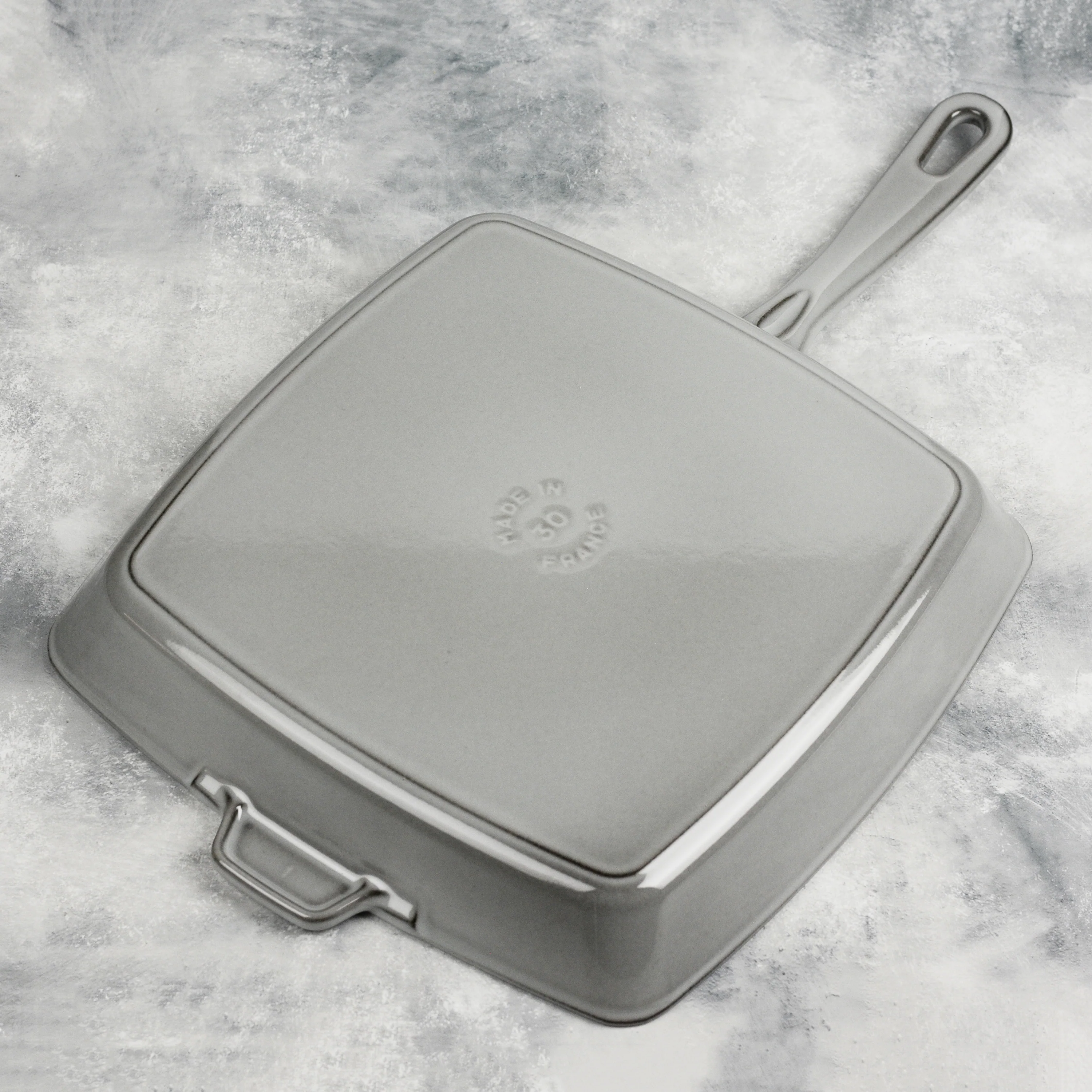 Staub 12" Graphite Gray Square Grill Pan - Image 3