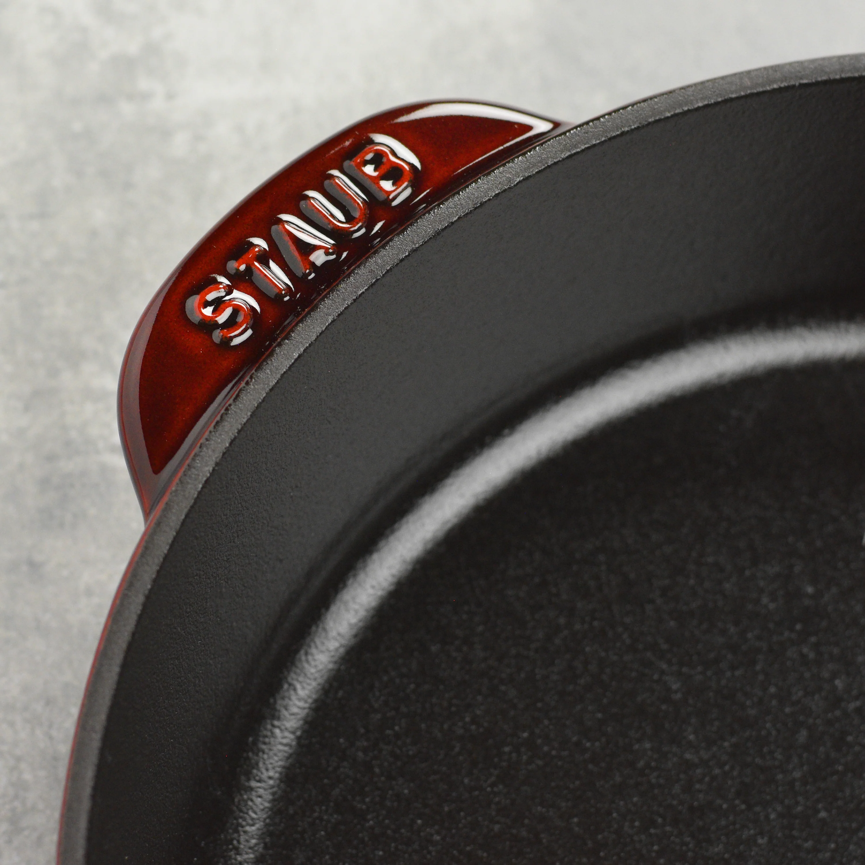 Staub 8.5" Grenadine Cast Iron Deep Traditional Skillet - Image 4