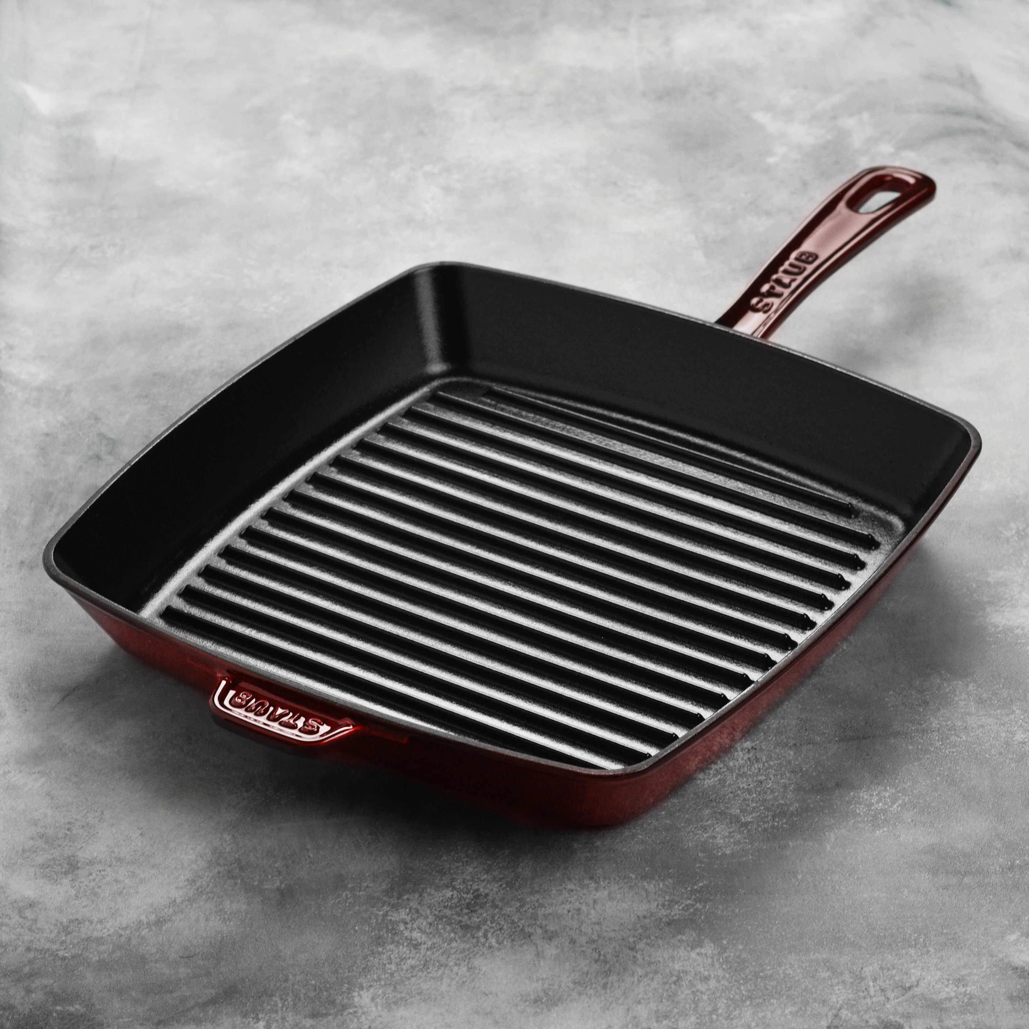 Staub 12" Grenadine Square Grill Pan - Image 5