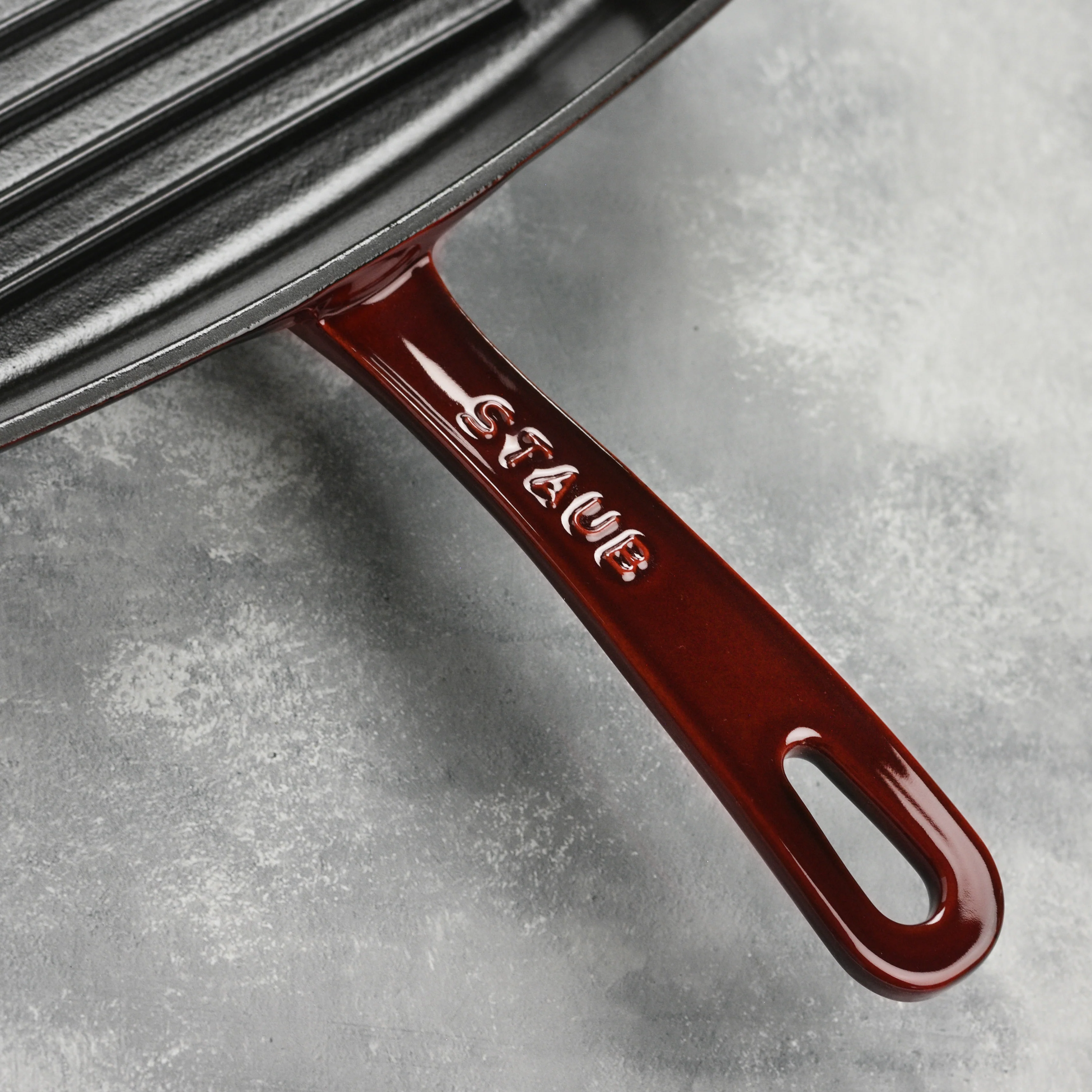 Staub 12" Grenadine Square Grill Pan - Image 7