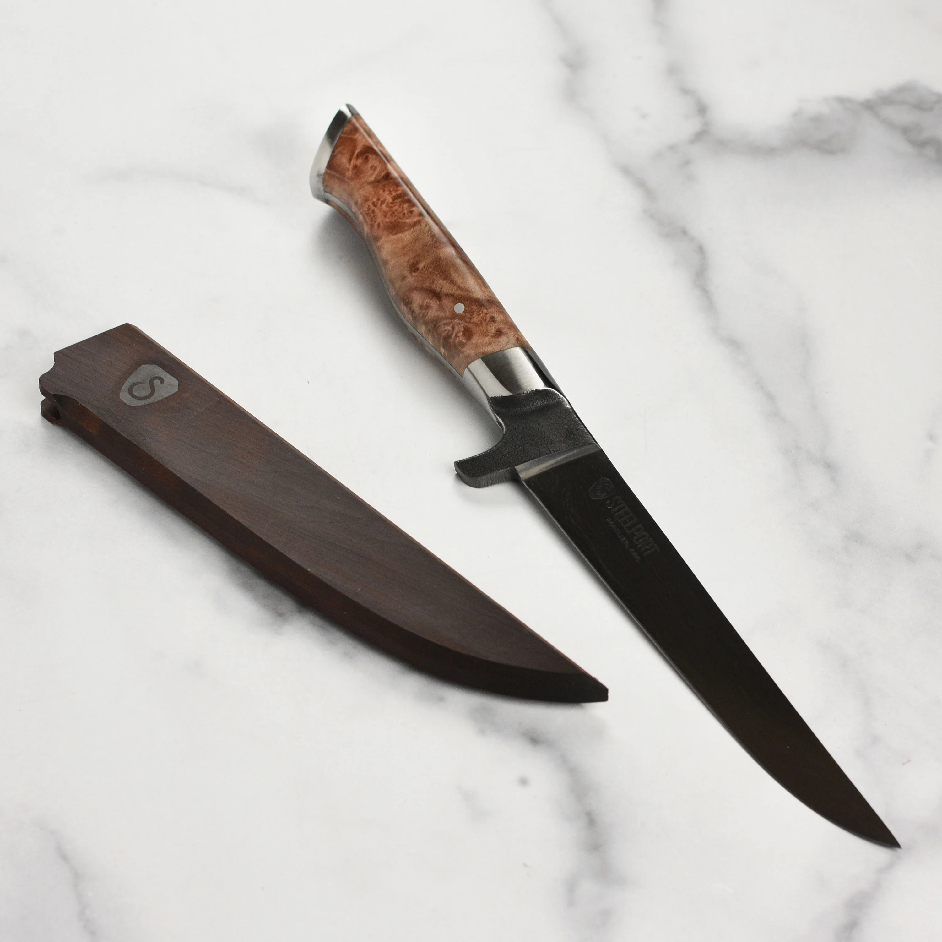 Steelport Oregon Maple Magnetic Sheath for 6" Boning Knife - Image 5