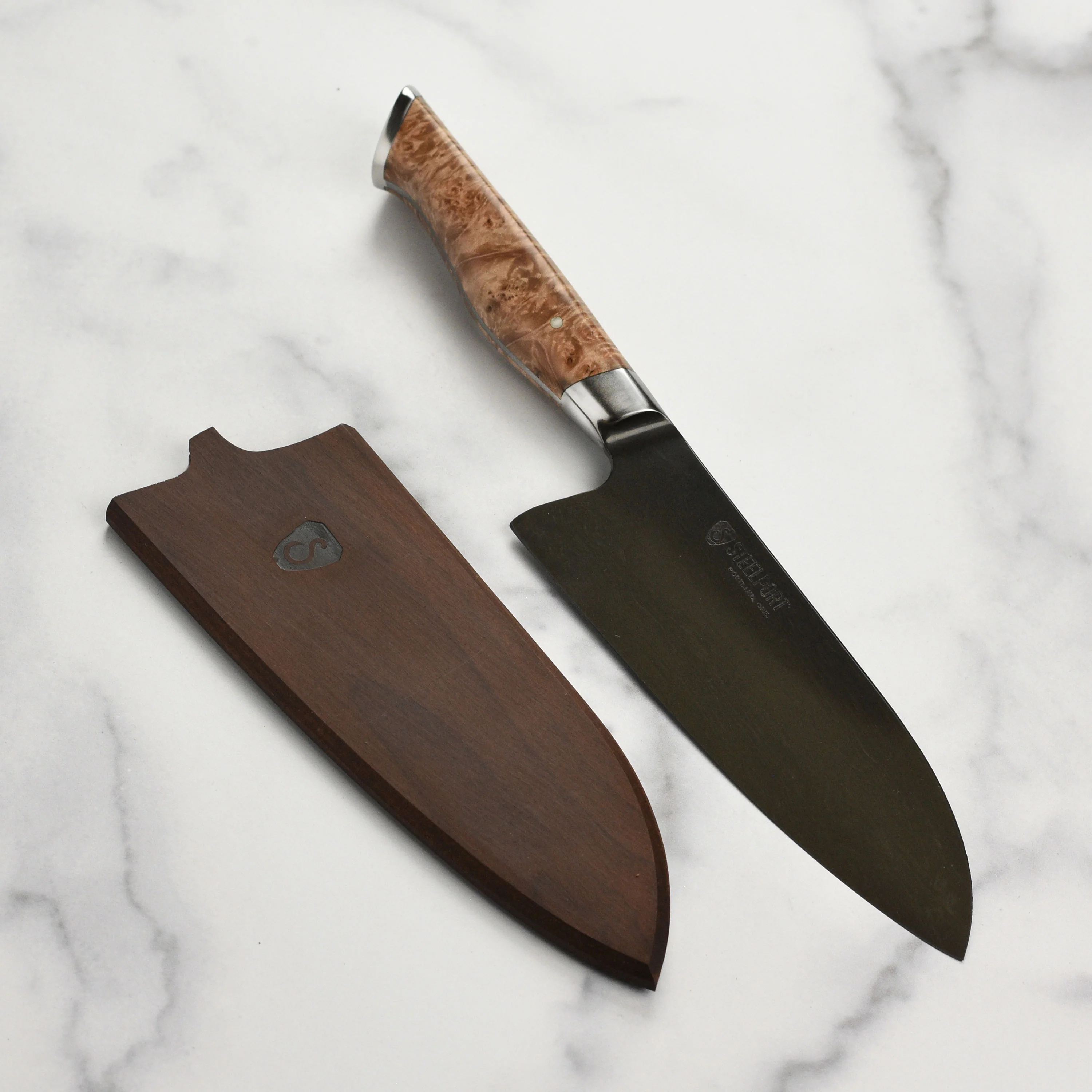 Steelport Oregon Maple Magnetic Sheath for 6" Chef's Knife - Image 7
