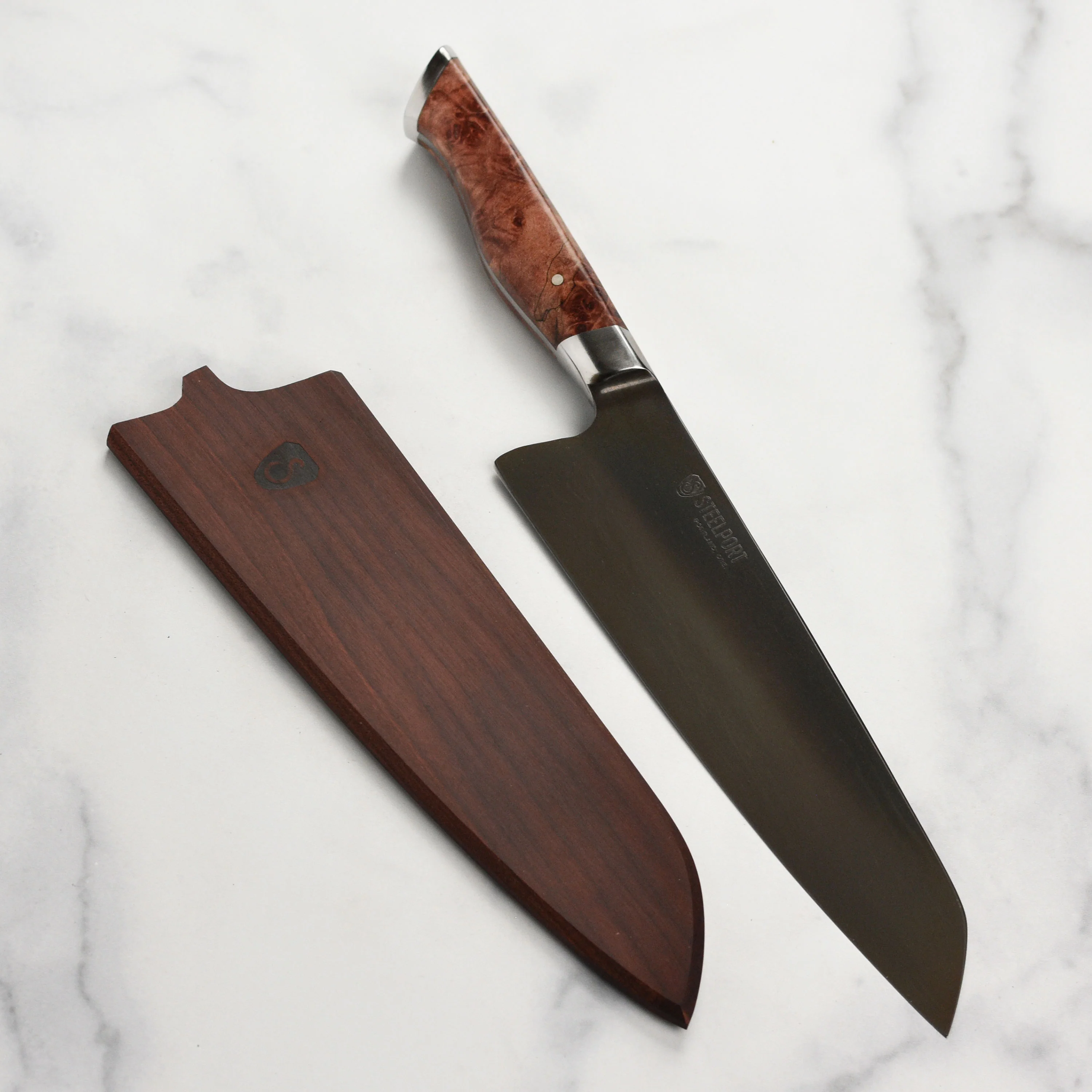 Steelport Oregon Maple Magnetic Sheath for 8" Chef's Knife - Image 7