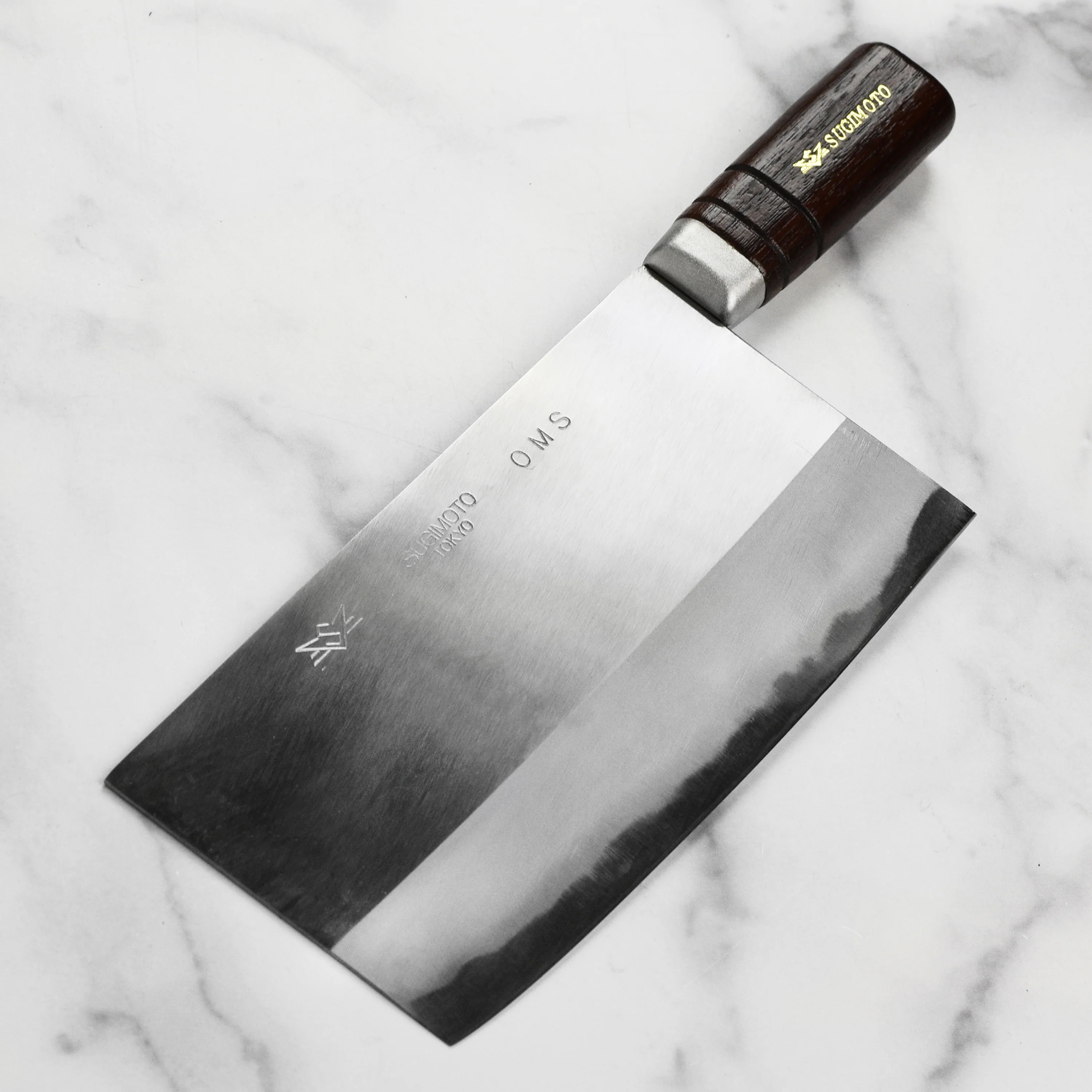 Sugimoto OMS No. 6 Carbon Steel 8.7" Chinese Cleaver - Image 5