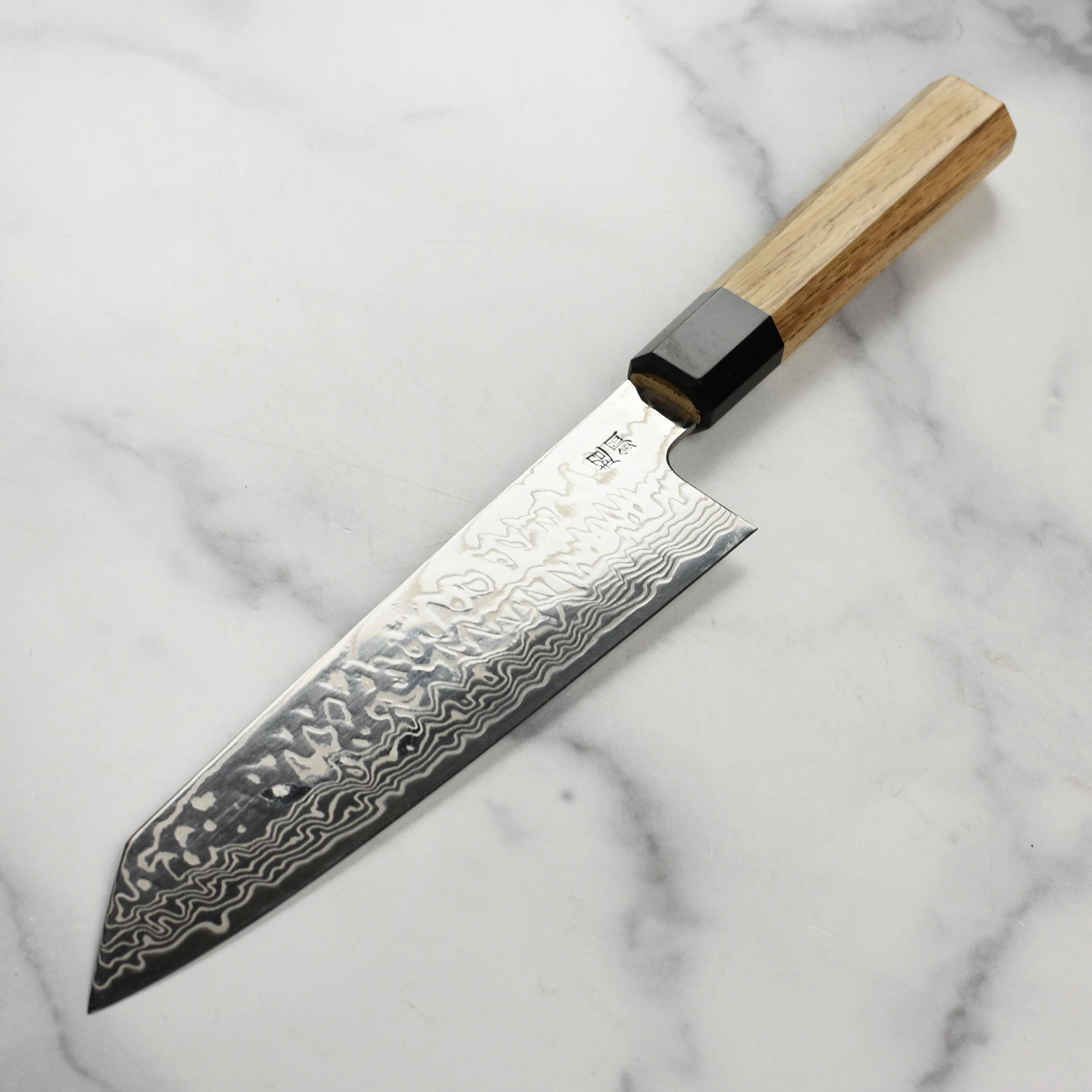 Sukenari ZDP189 Damascus 8.25" Kiritsuke - Image 5