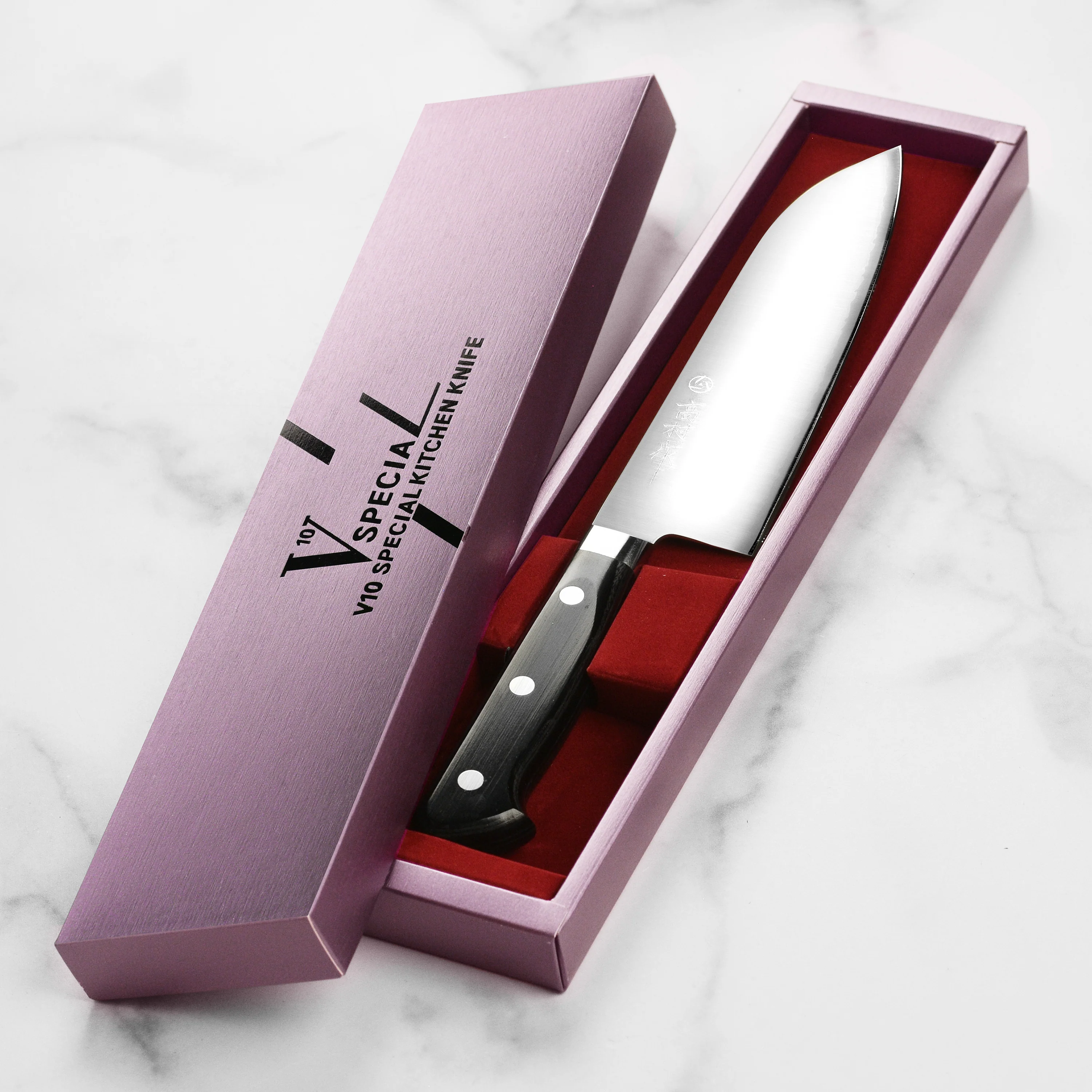 Takamura VG10 Migaki 6.7" Santoku - Image 4